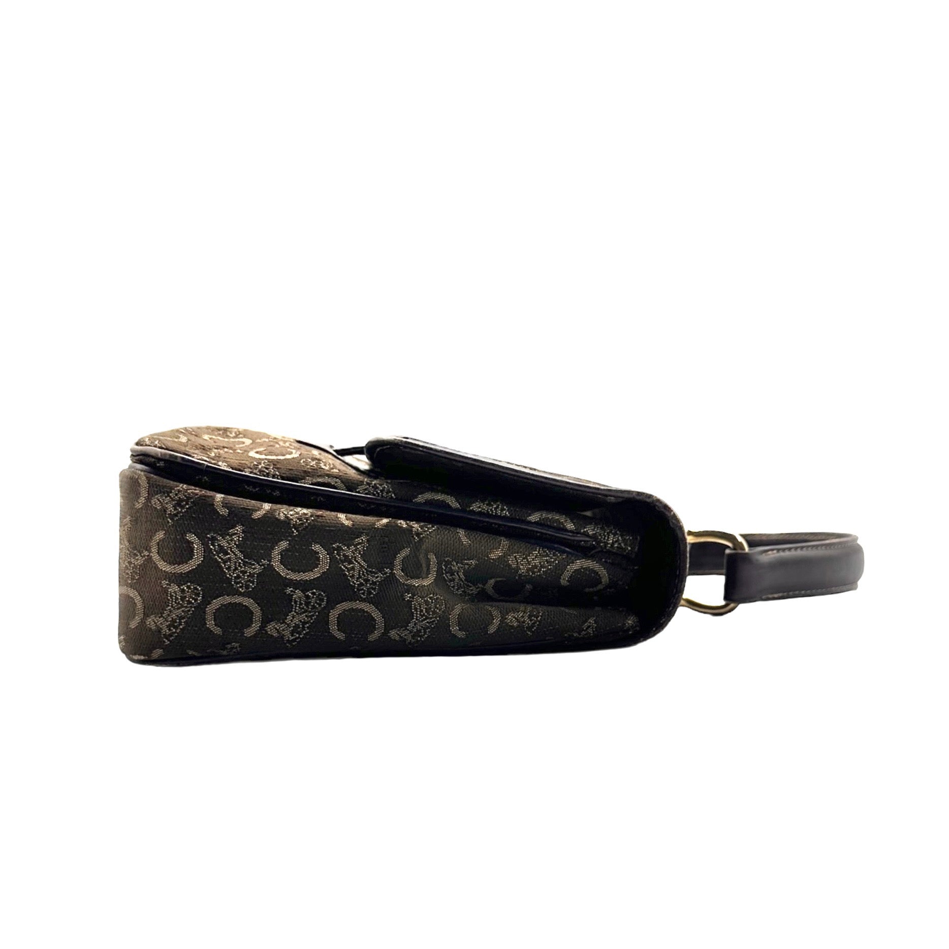 Celine Horse Carriage Canvas Handbag - Image 3