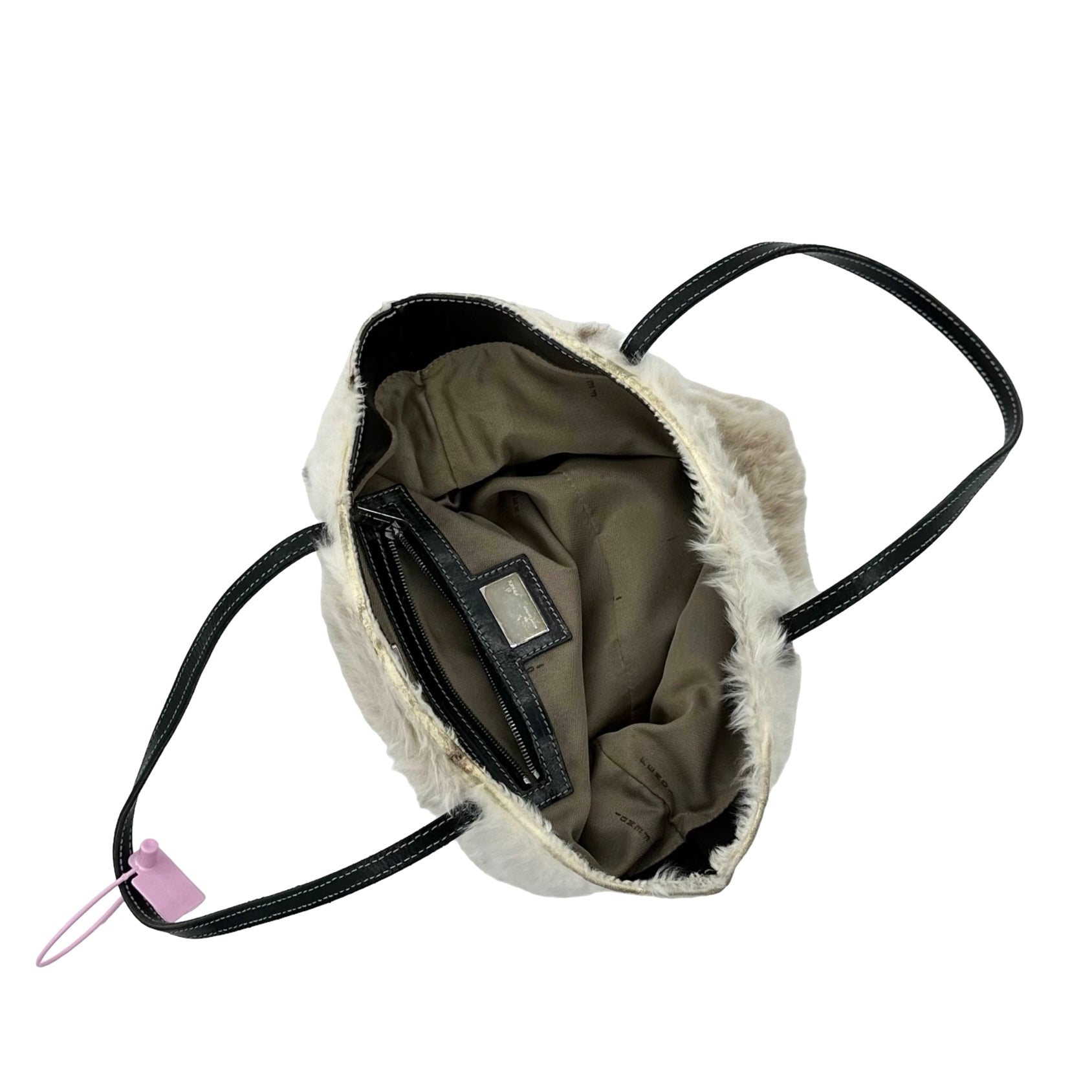 Fendi Mini Fur Tote Bag - Image 9