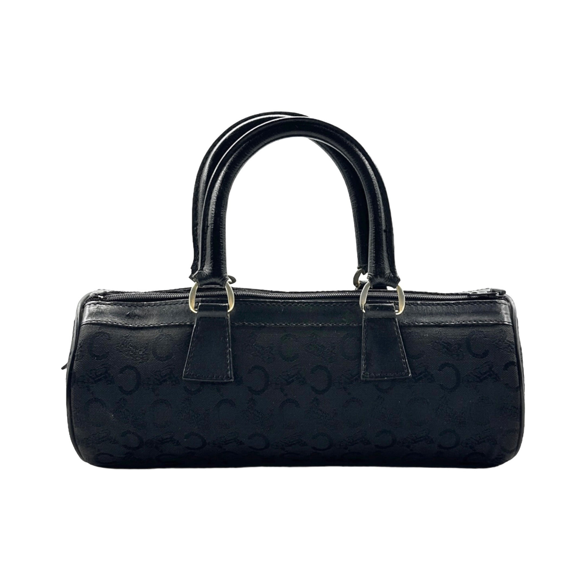 Celine Canvas Mini Boston Bag