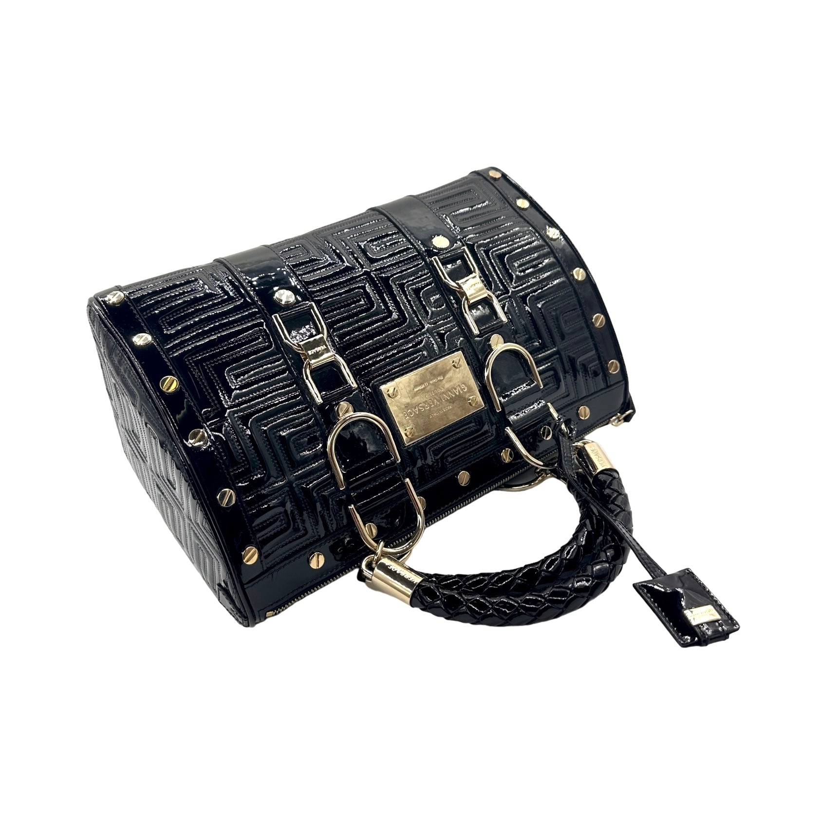 Versace Quilted Modonna Bag - Image 8