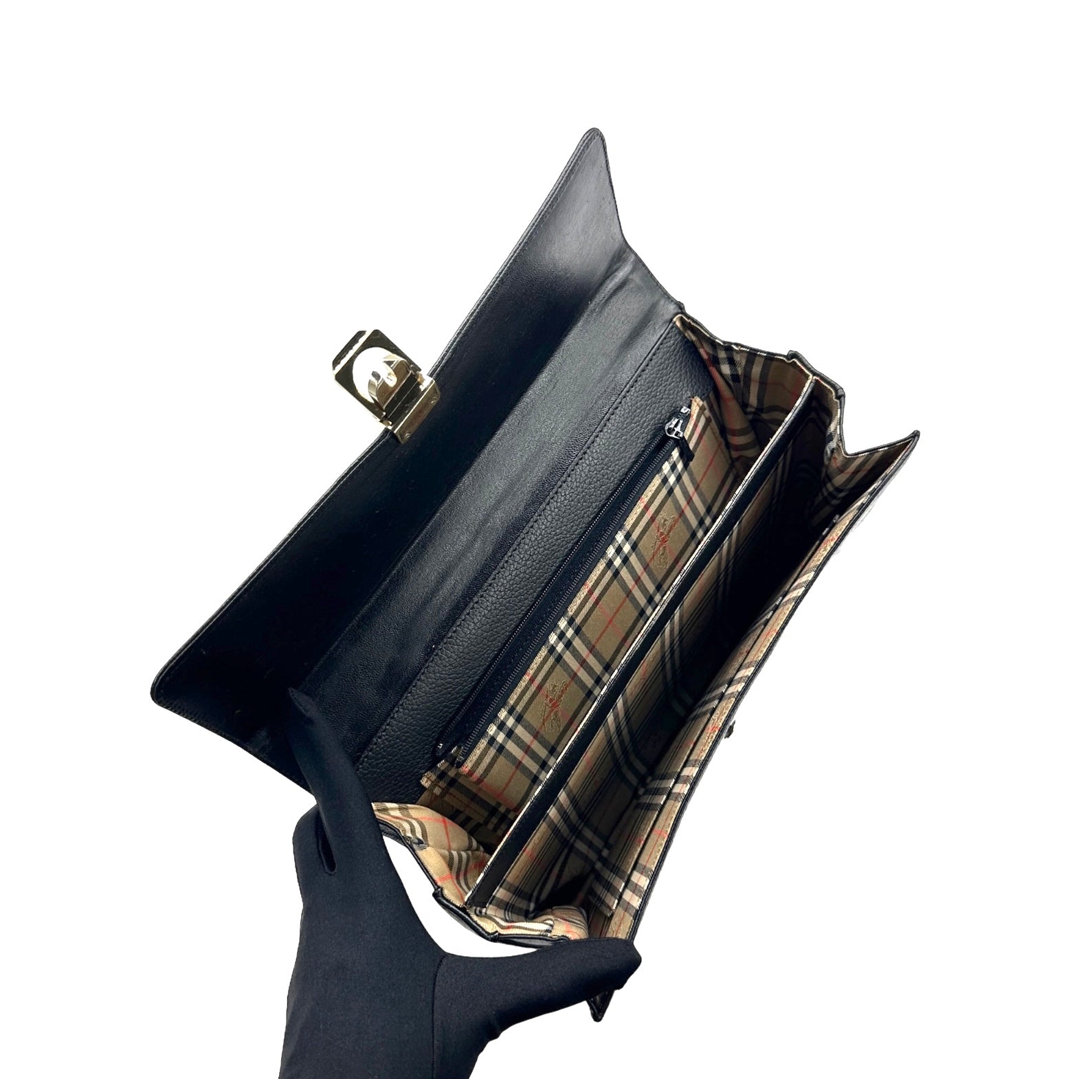 Burberry Kelly Handbag - Image 9