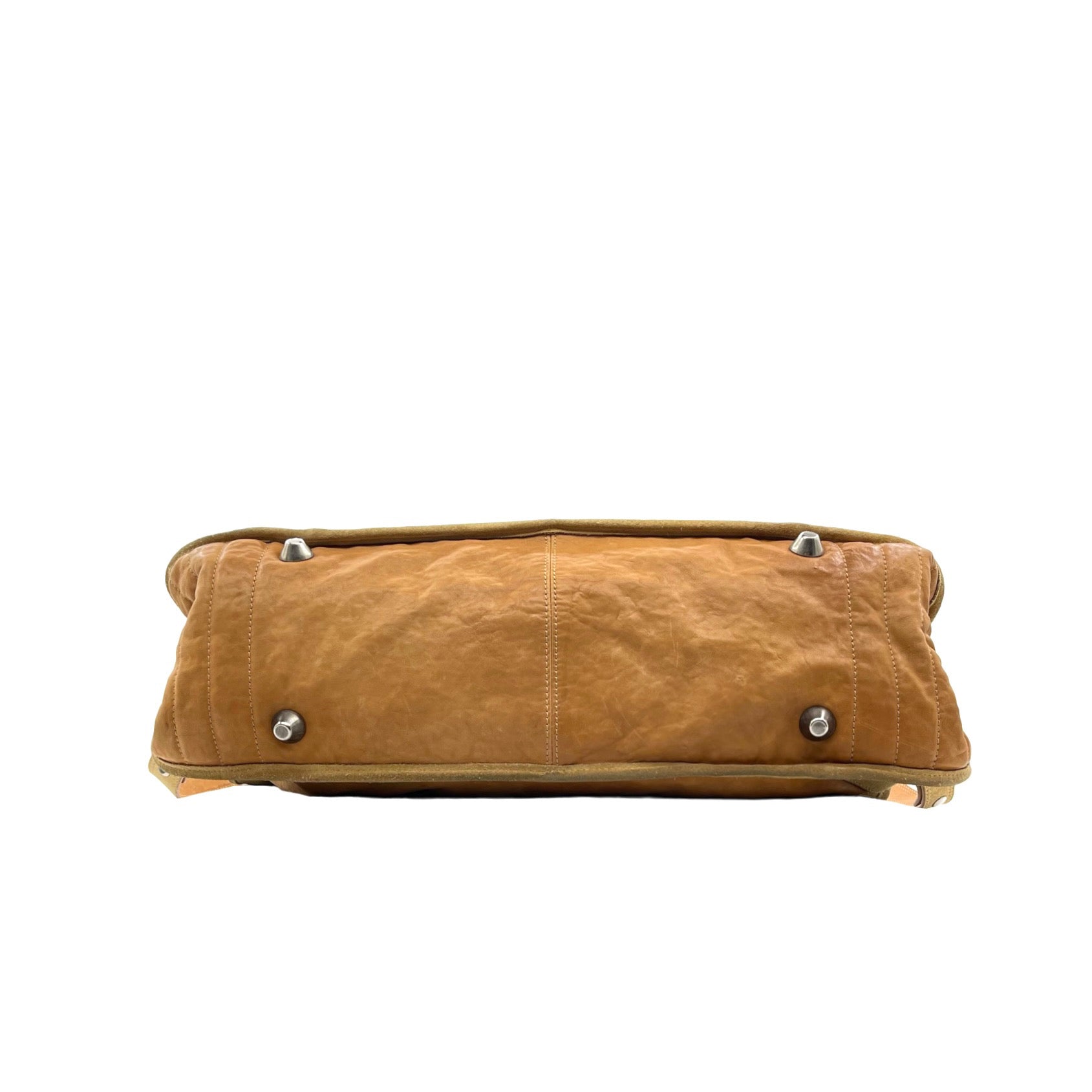 Celine Suede Two Way Bag - Image 5