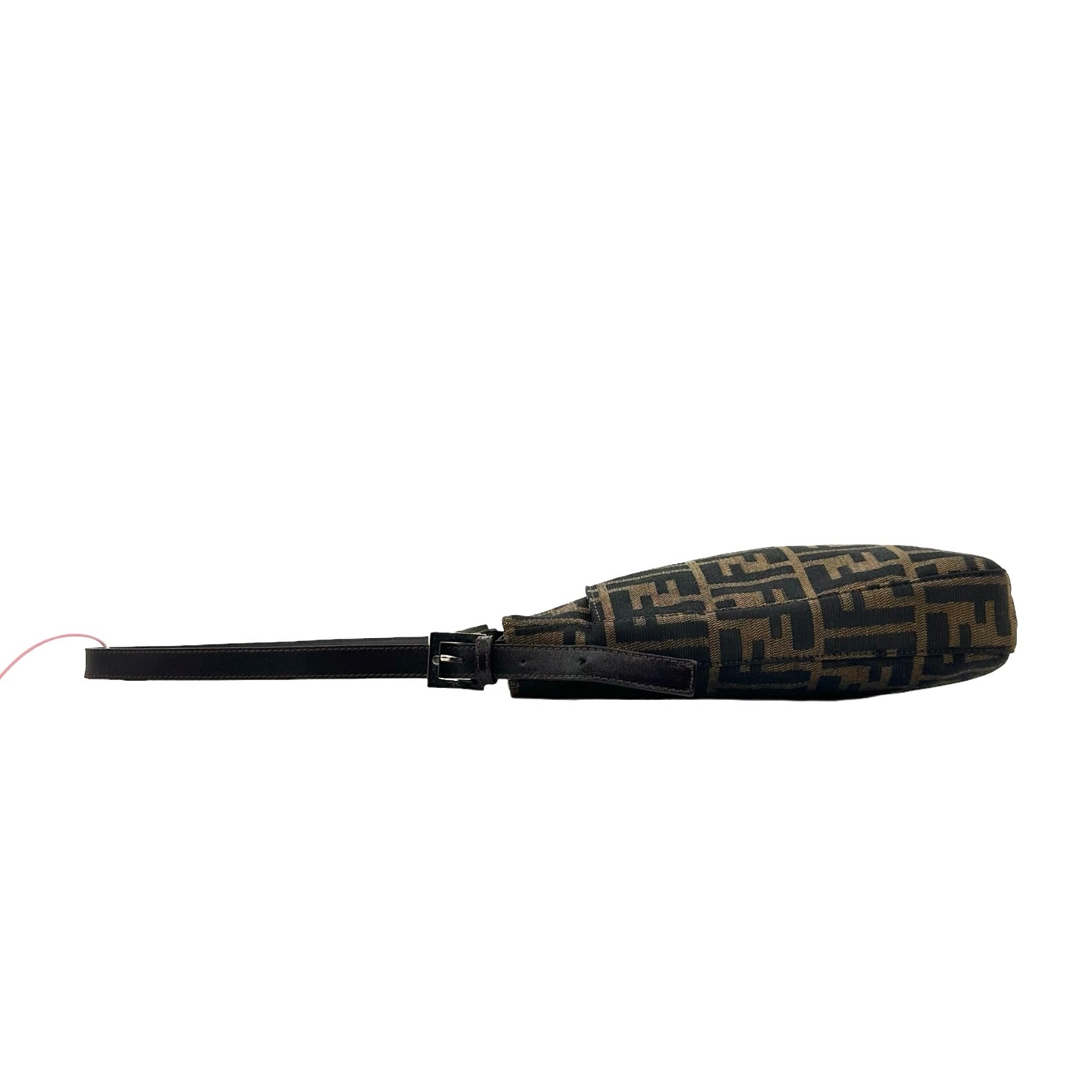 Fendi Canvas Shoulder Baguette Bag - Image 4