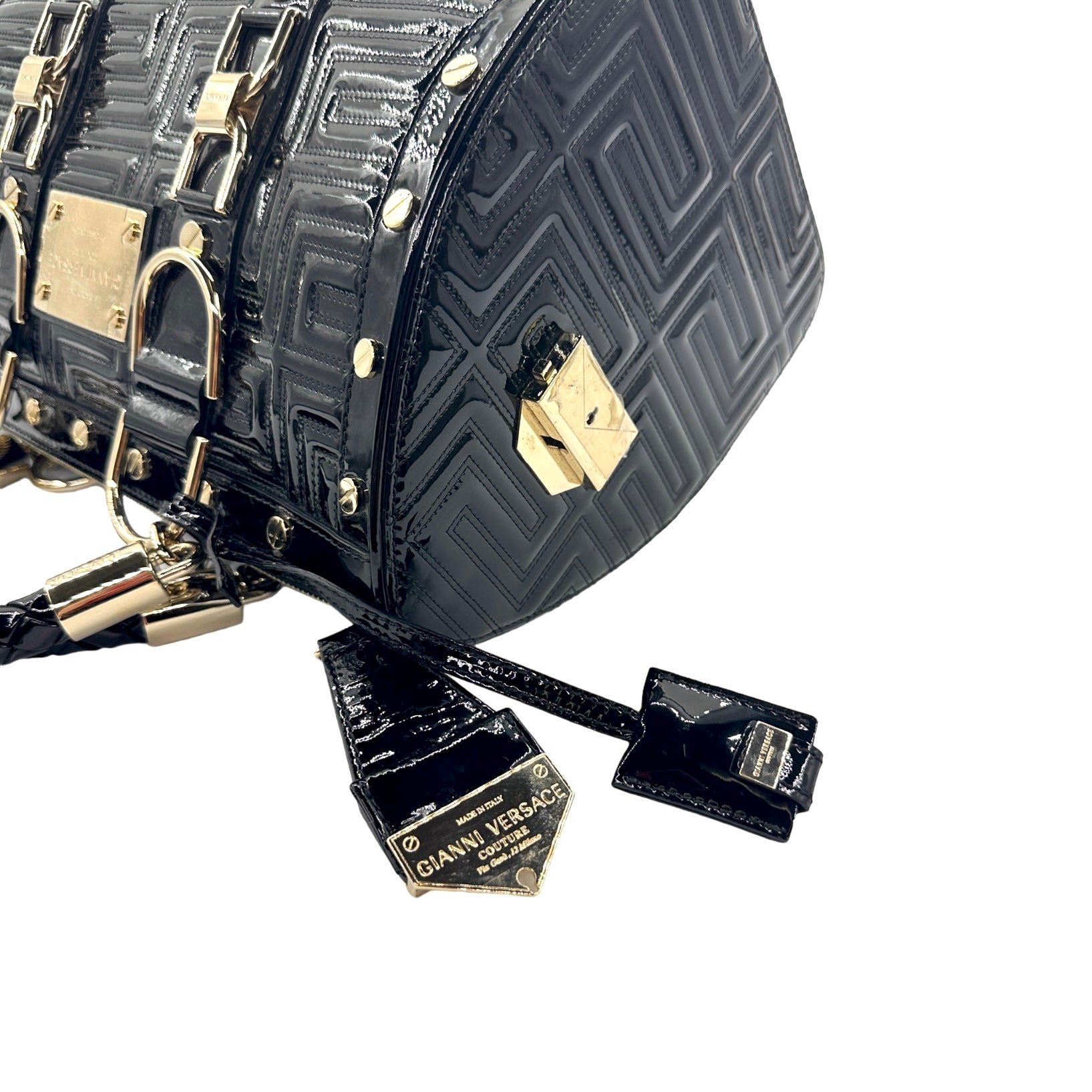 Versace Quilted Modonna Bag - Image 7