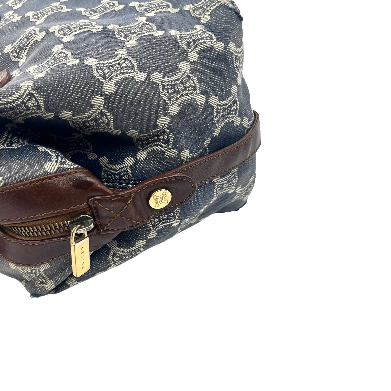 Celine Denim Handbag - Image 7