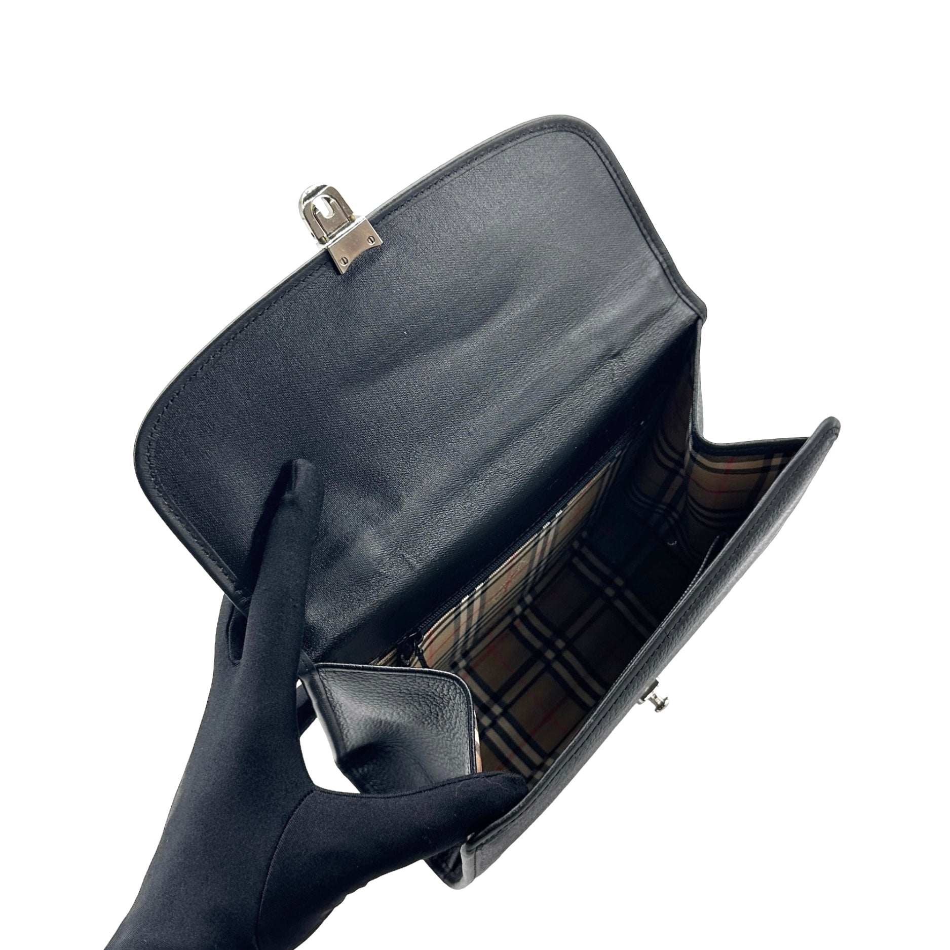 Burberry Kelly Handbag - Image 8
