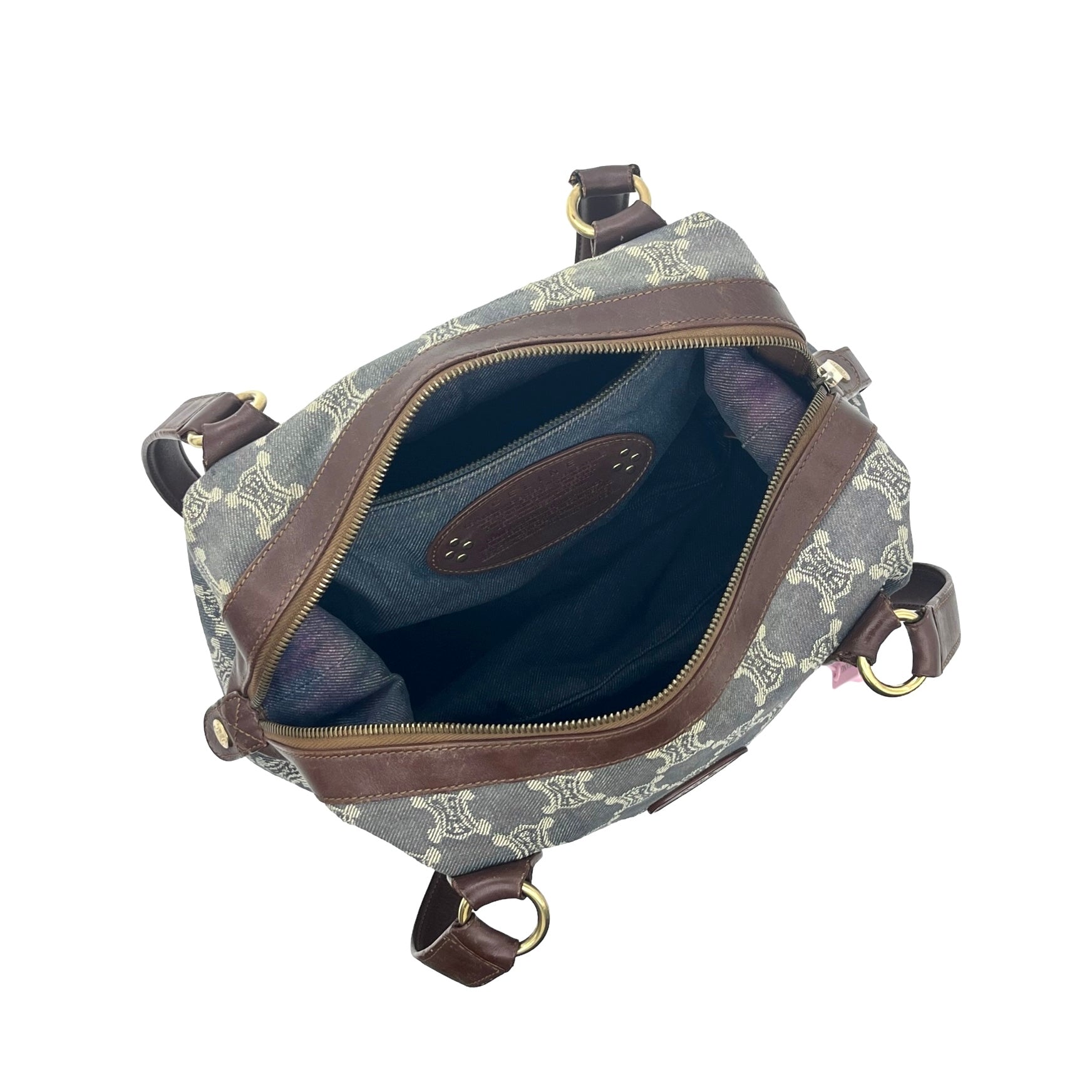 Celine Denim Handbag - Image 9