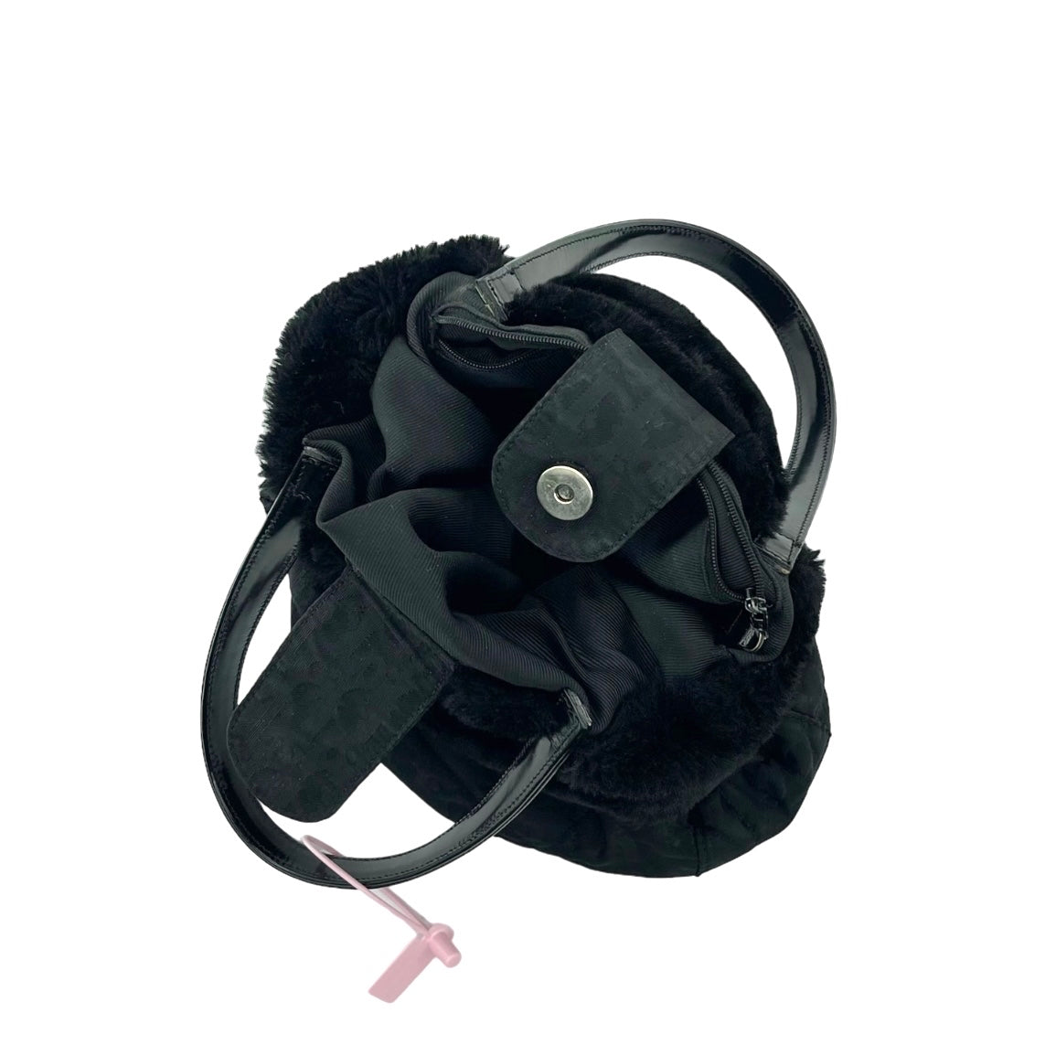Dior Fur Mini Handbag - Image 9