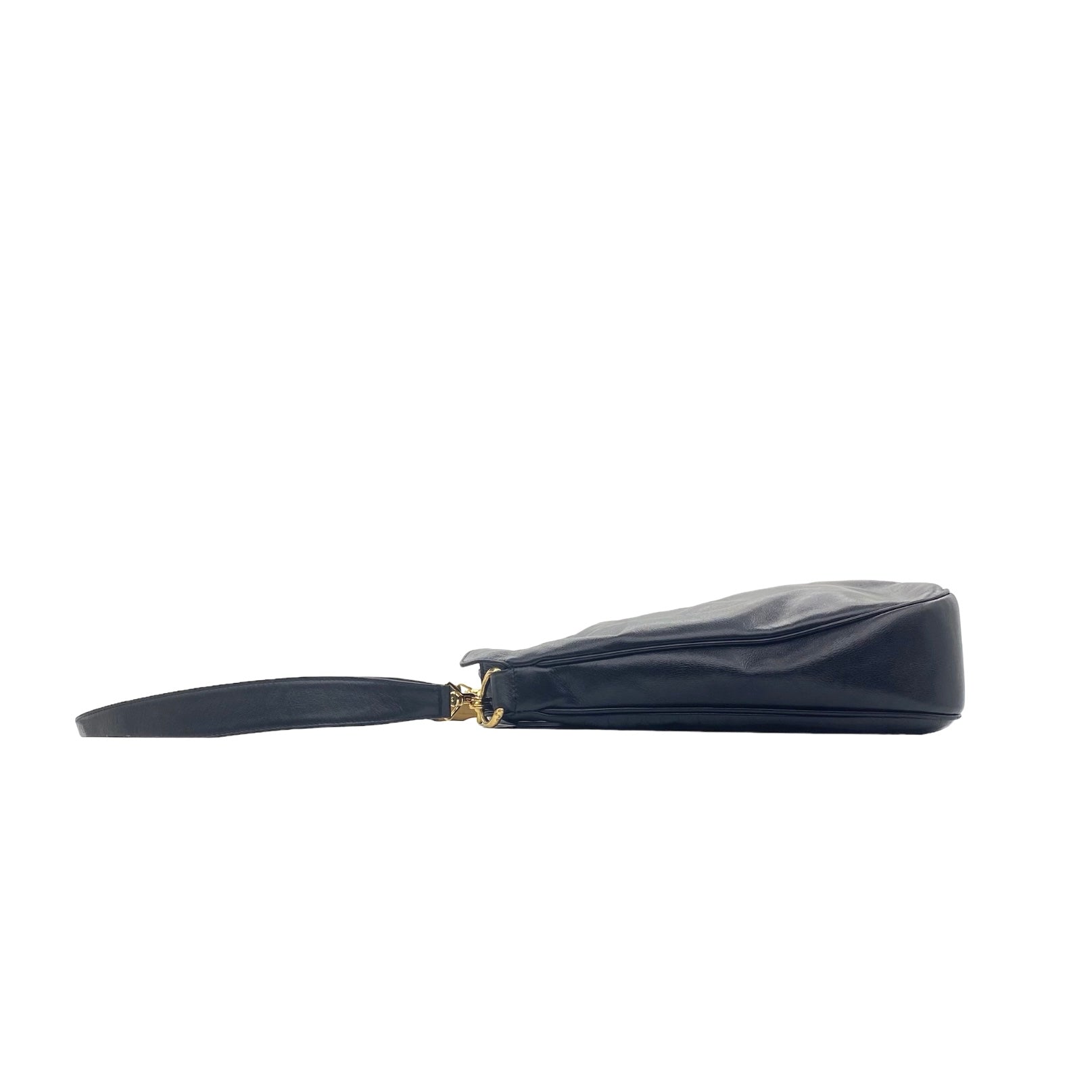Gucci Bamboo Handle Leather Shoulder Bag - Image 4