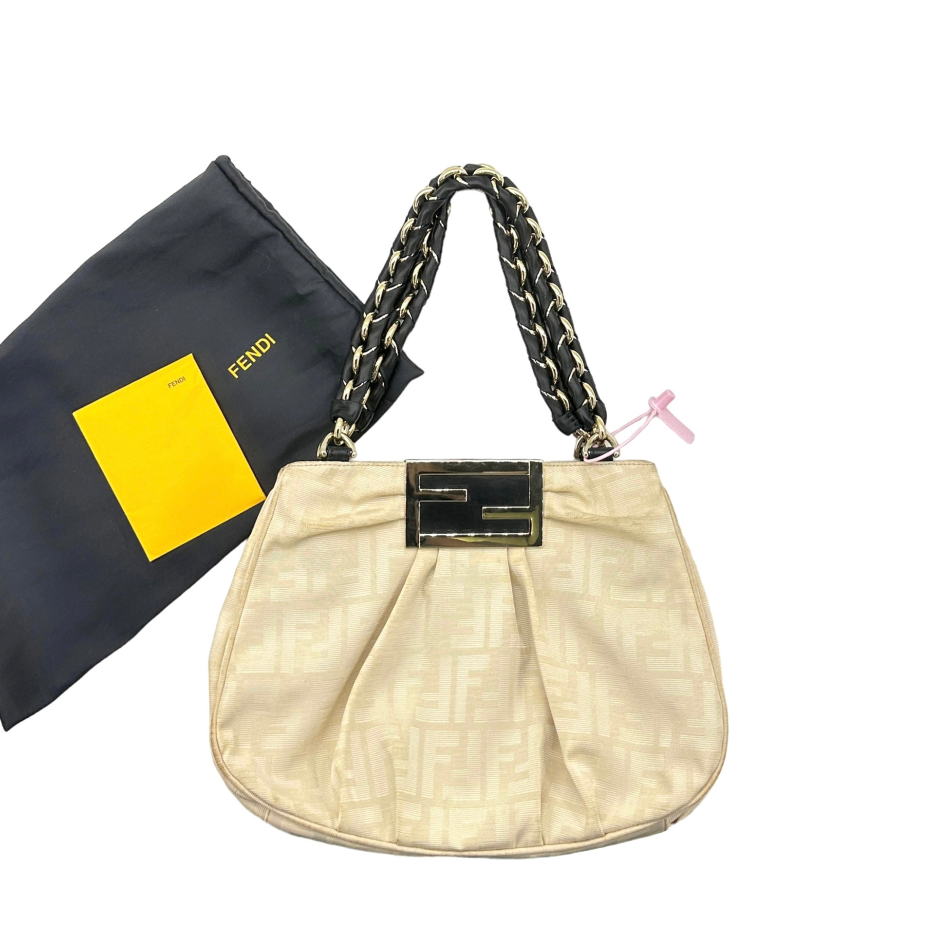 Fendi Canvas Mia Bag