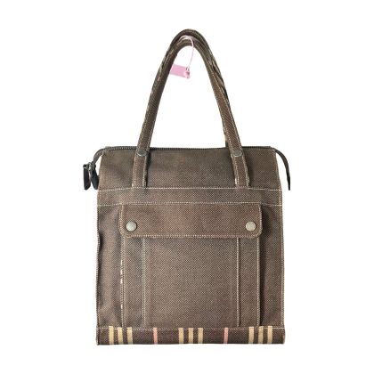 Burberry Canvas Tote Bag