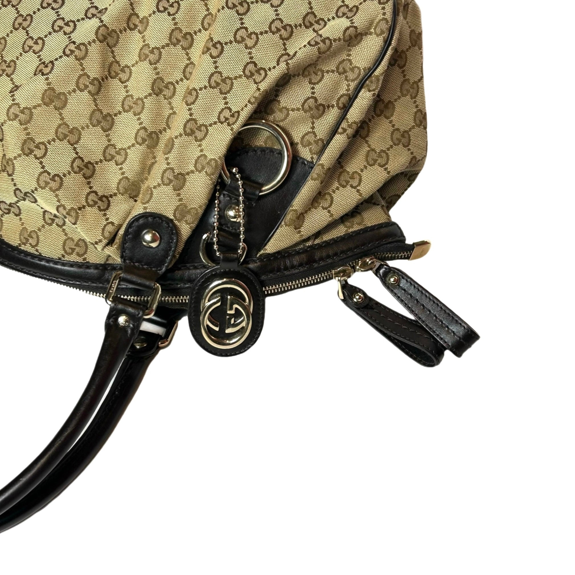 Gucci GG Canvas Two Way Bag - Image 8