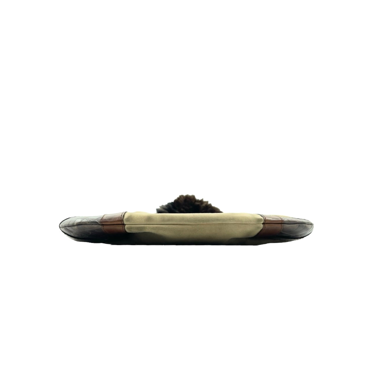 Valentino Suede Chain Shoulder Bag - Image 5