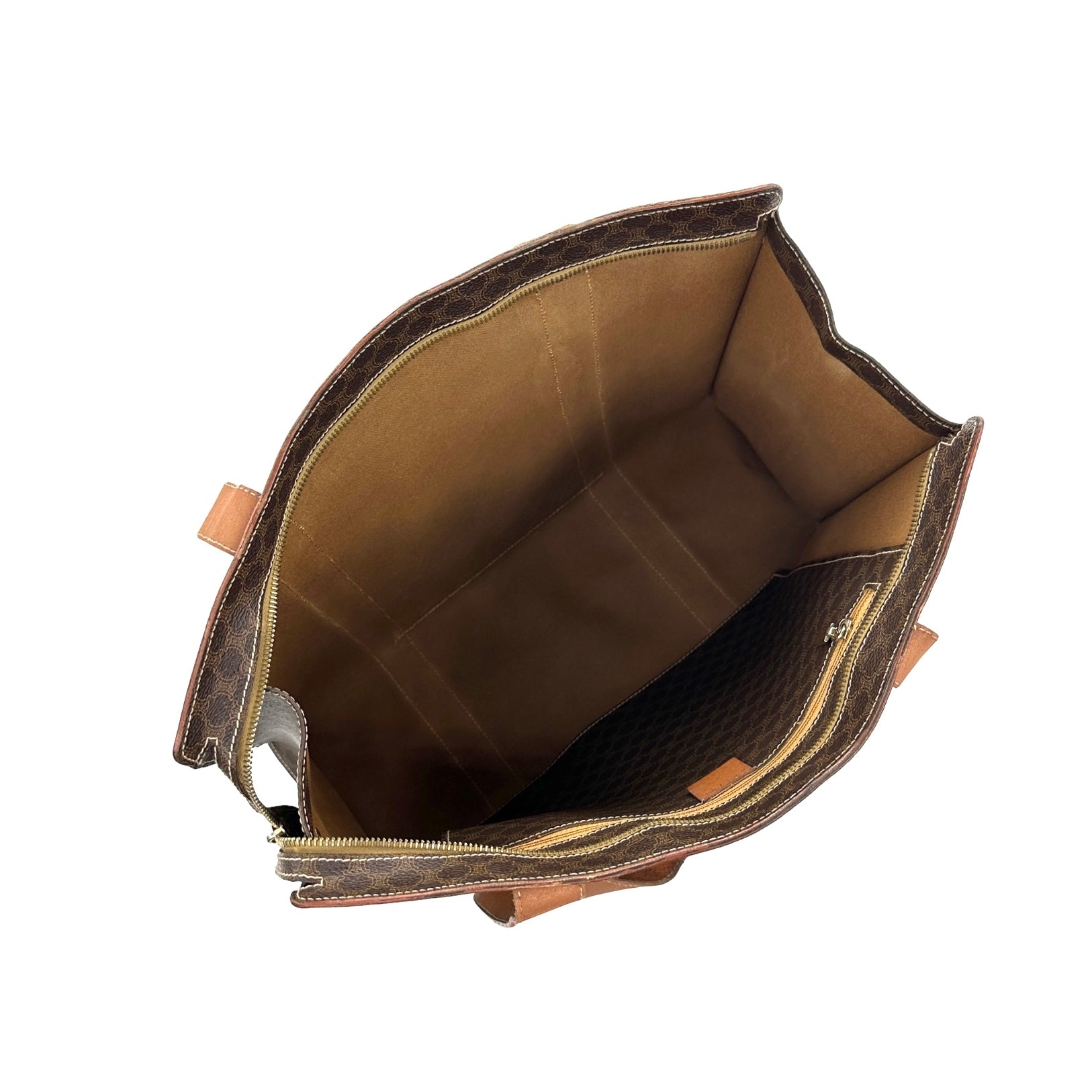 Celine Leather Strap Shoulder ToTe Bag - Image 9