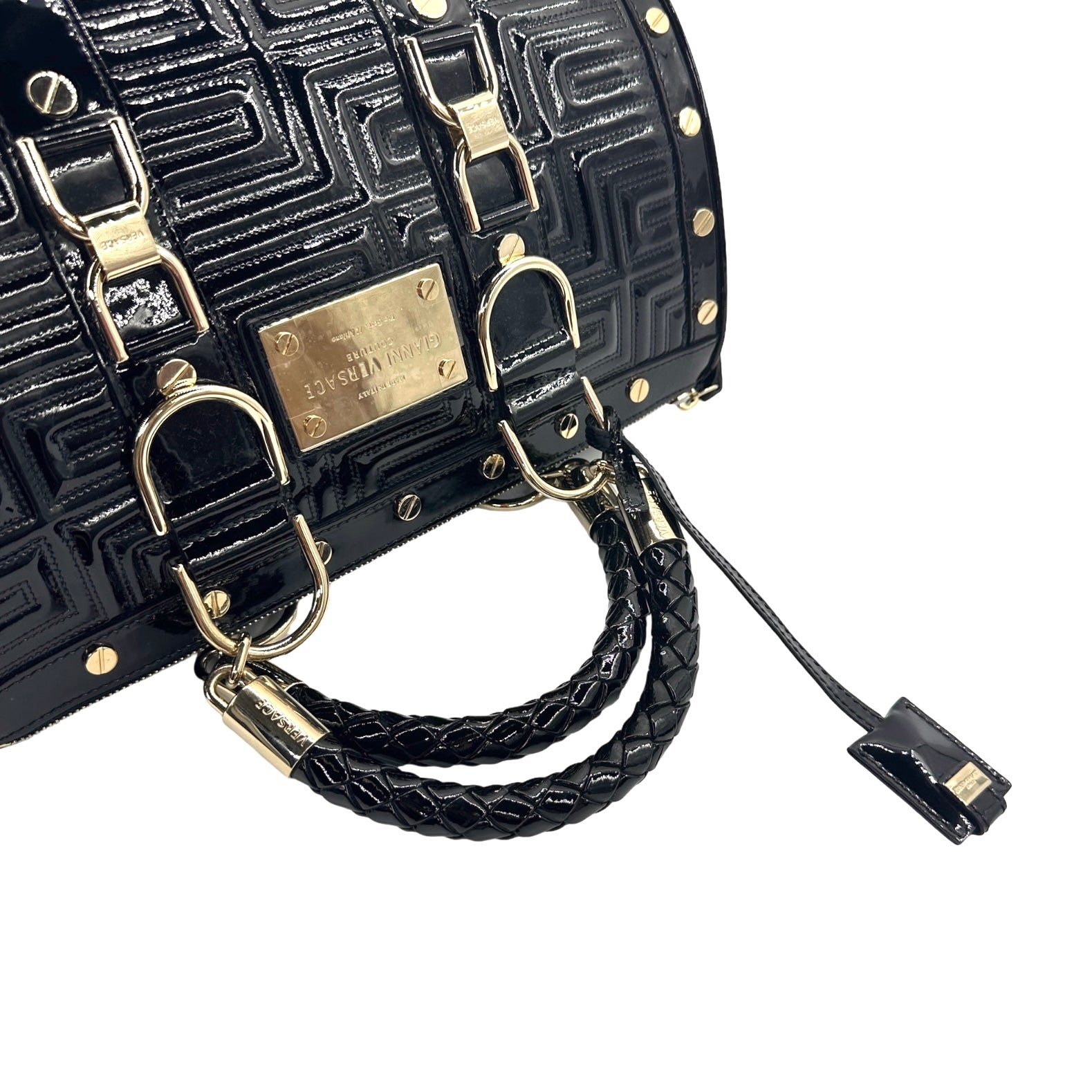 Versace Quilted Modonna Bag - Image 6