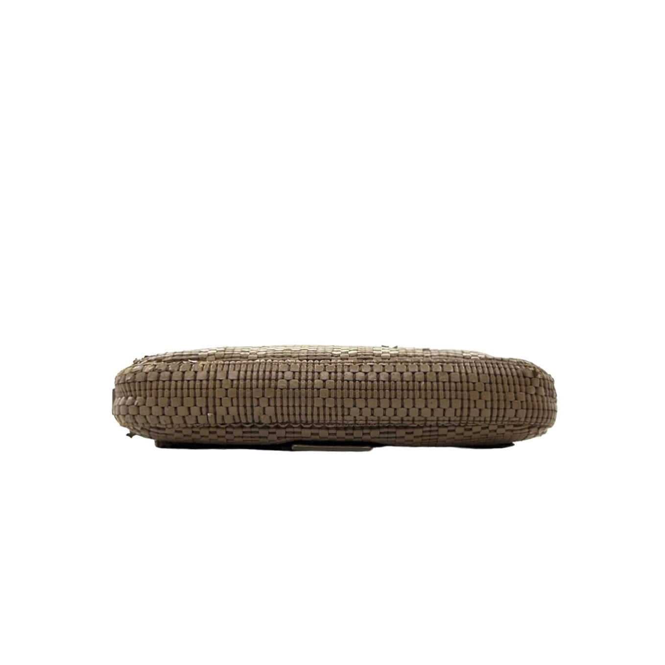 Fendi Woven Leather Baguette Bag - Image 5