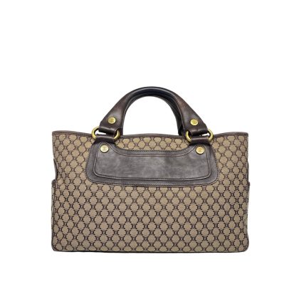 Celine Boogie Canvas Tote Bag