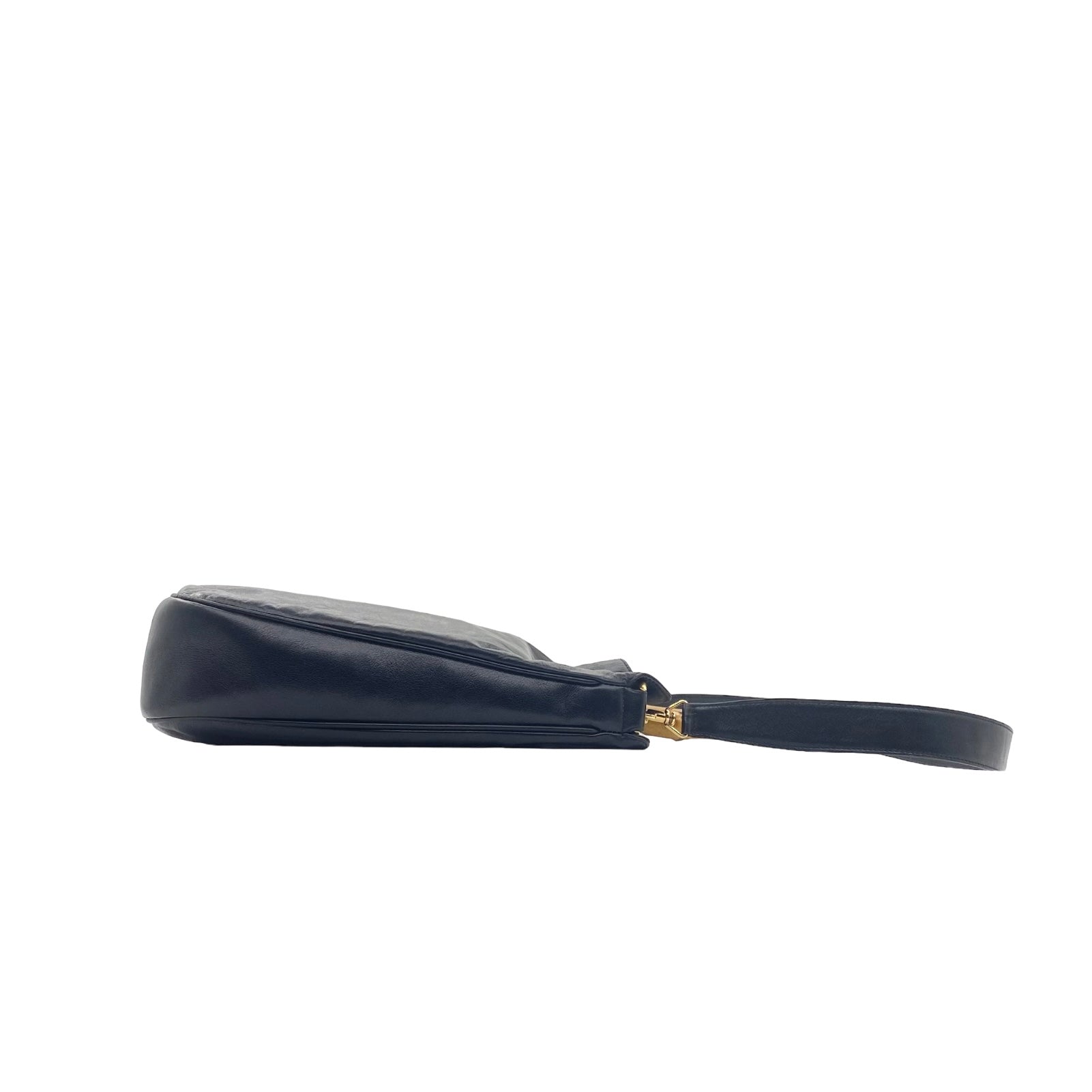 Gucci Bamboo Handle Leather Shoulder Bag - Image 3