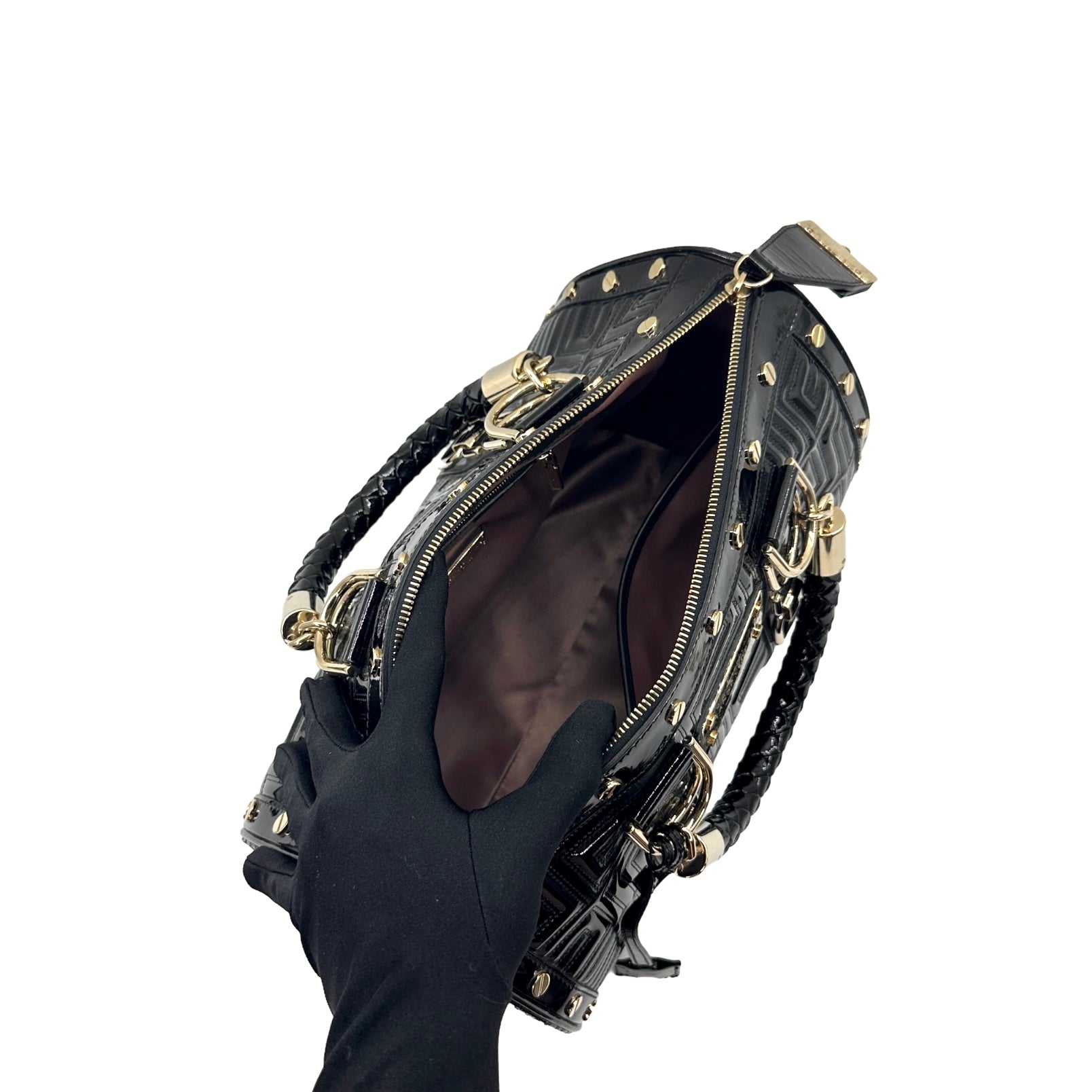 Versace Quilted Modonna Bag - Image 9