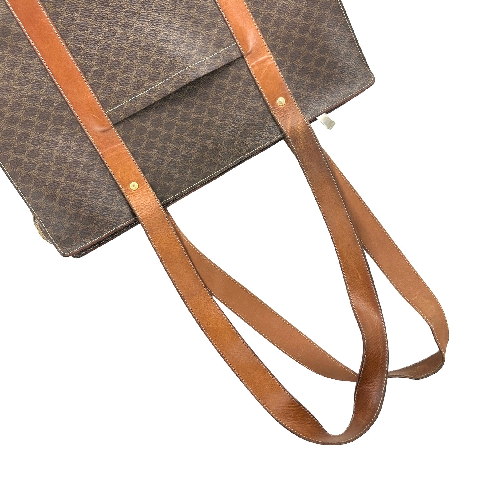 Celine Leather Strap Shoulder ToTe Bag - Image 7
