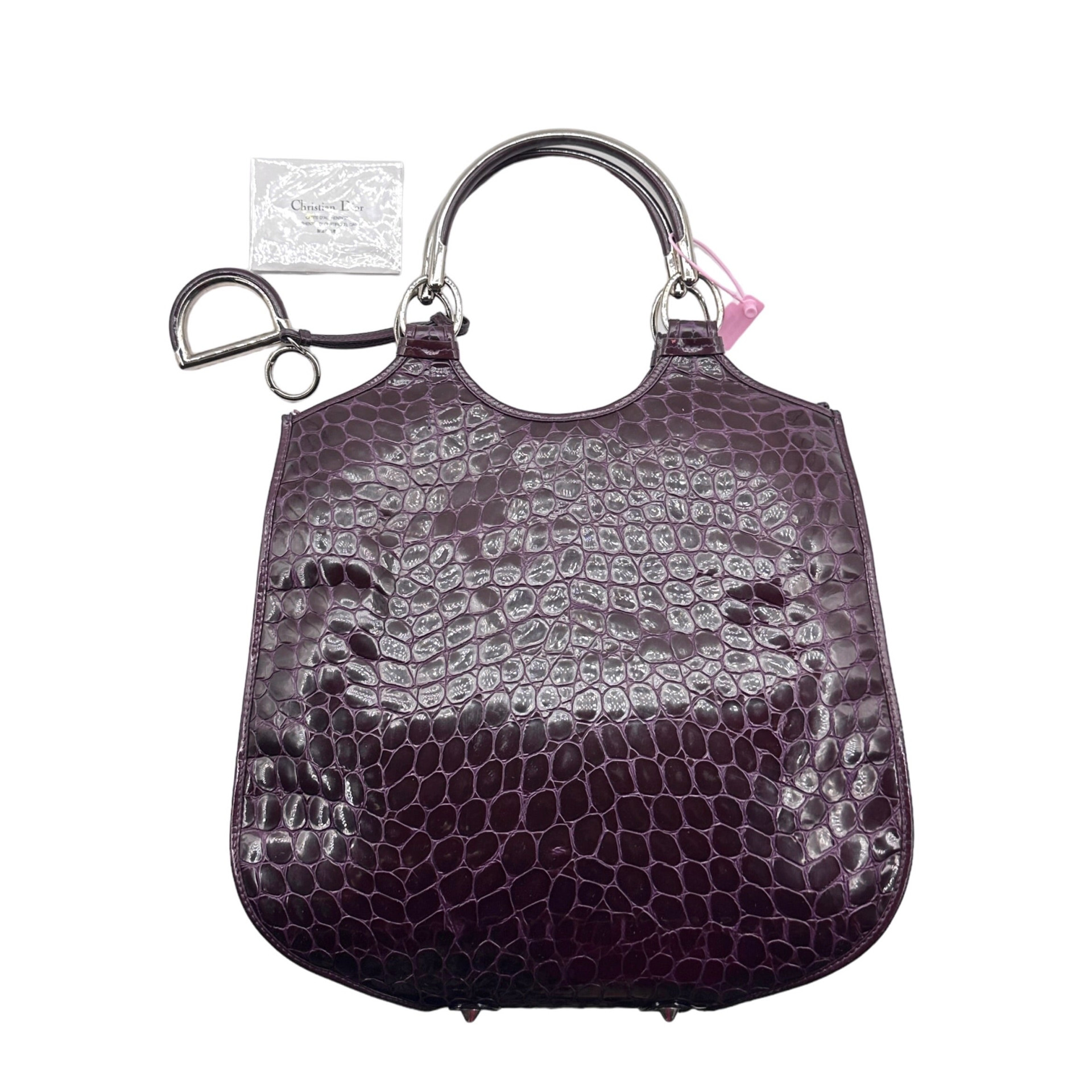 Dior Croc Embossed Bag - Image 2
