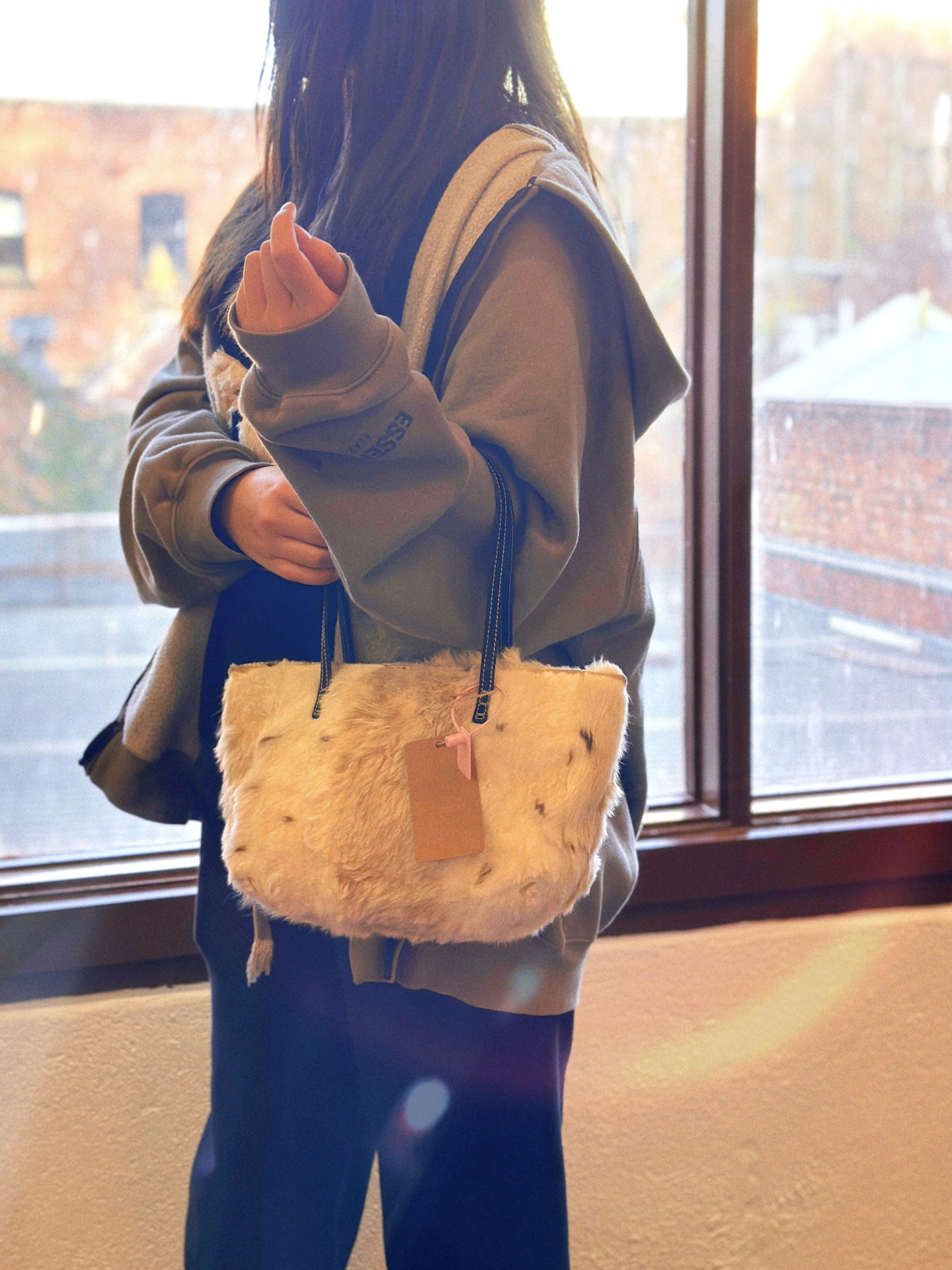 Fendi Mini Fur Tote Bag - Image 10