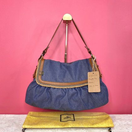 Fendi Chef Denim Comptoir Bag