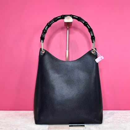 Gucci Bamboo Handle Hobo Bag