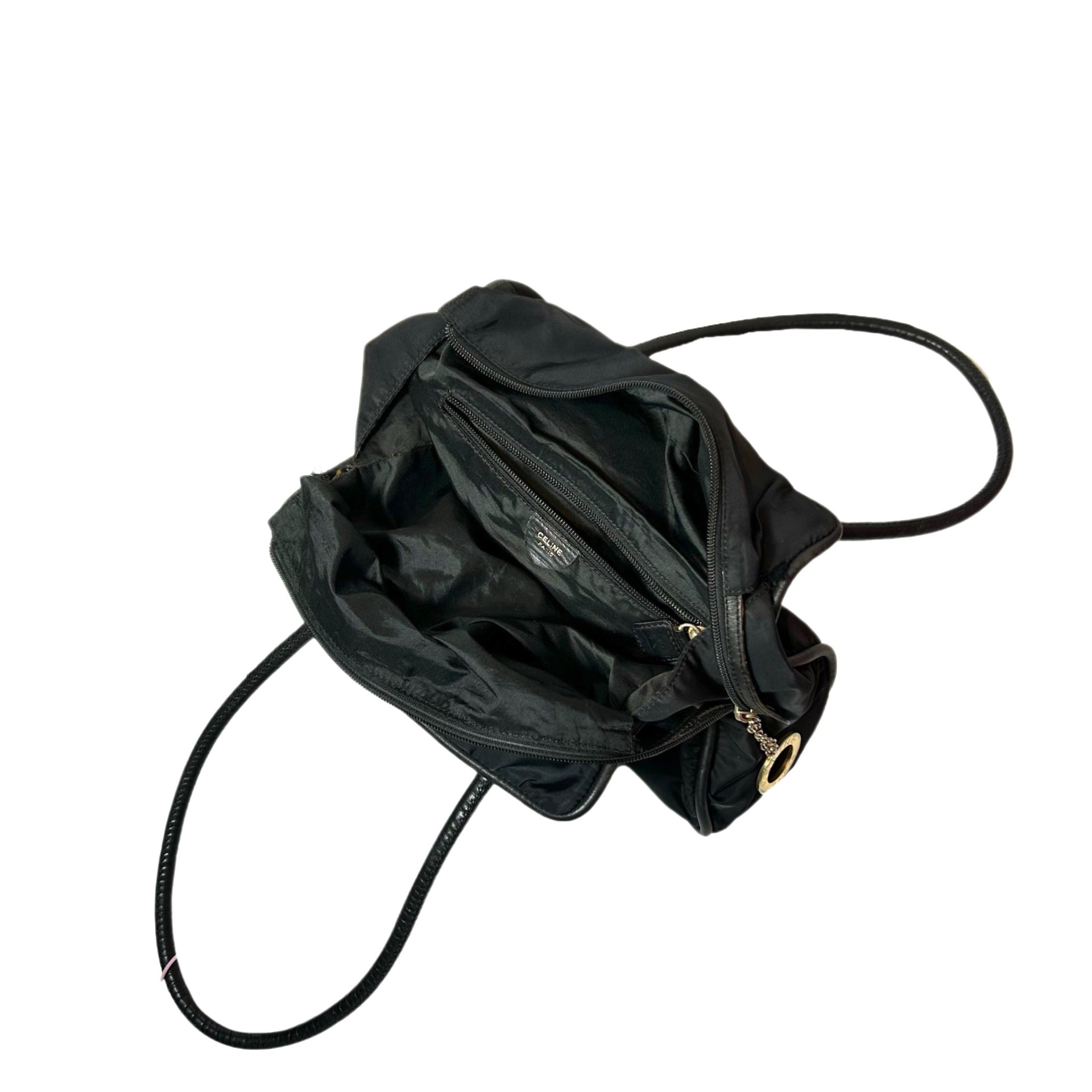 Celine Nylon Shoulder Bag - Image 9