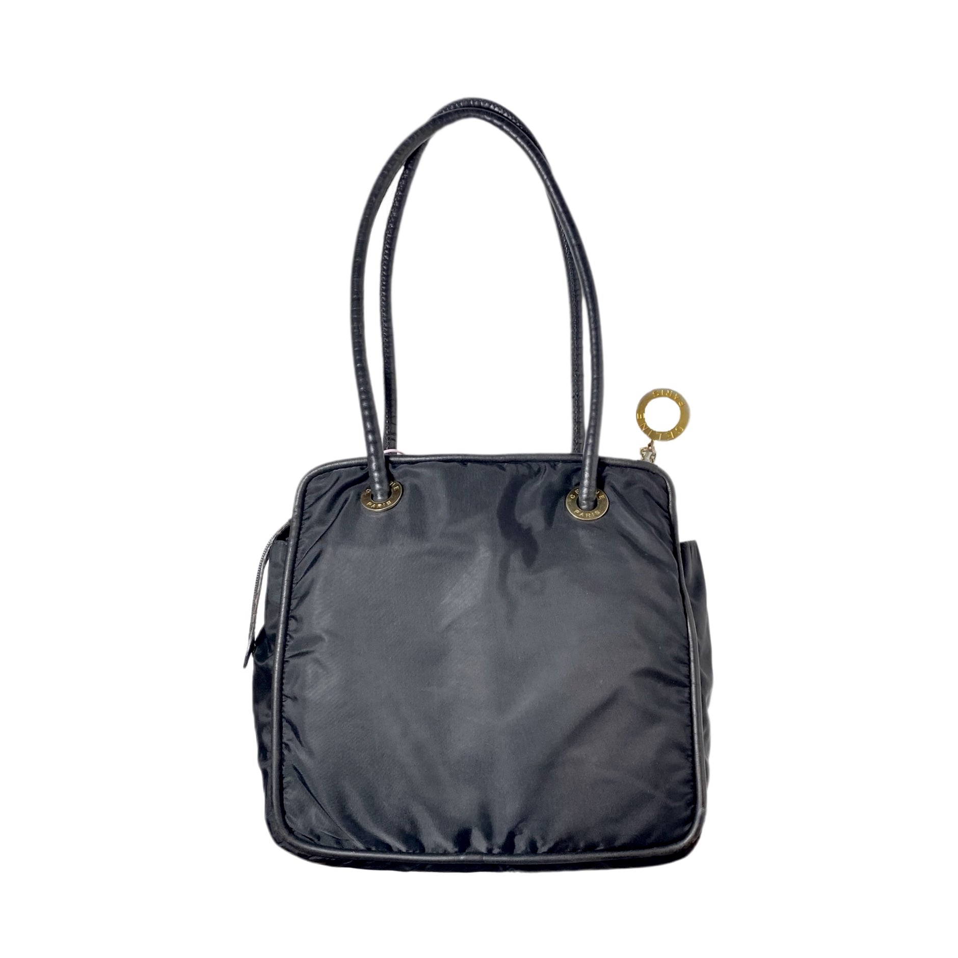 Celine Nylon Shoulder Bag