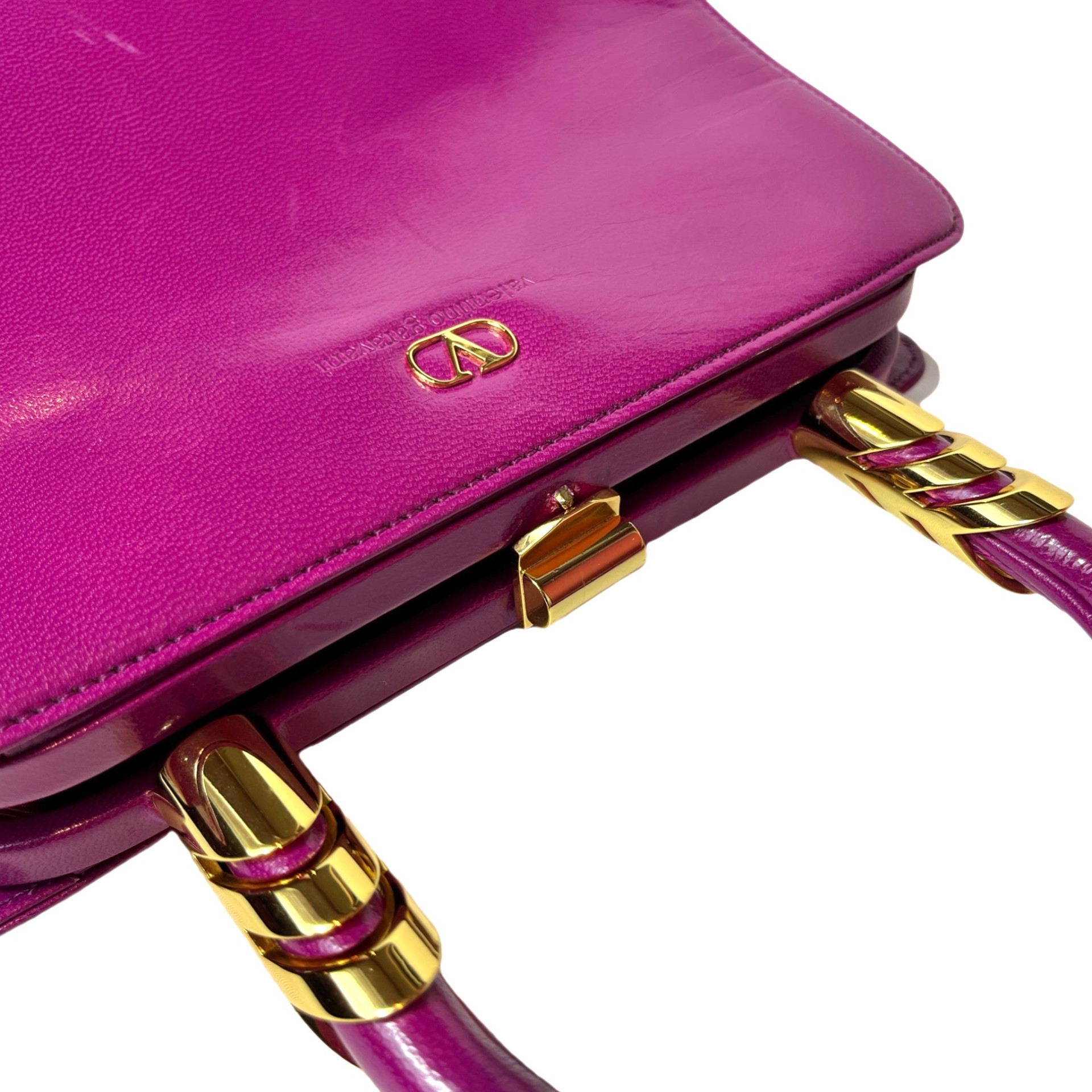 Valentino Leather Handbag - Image 7