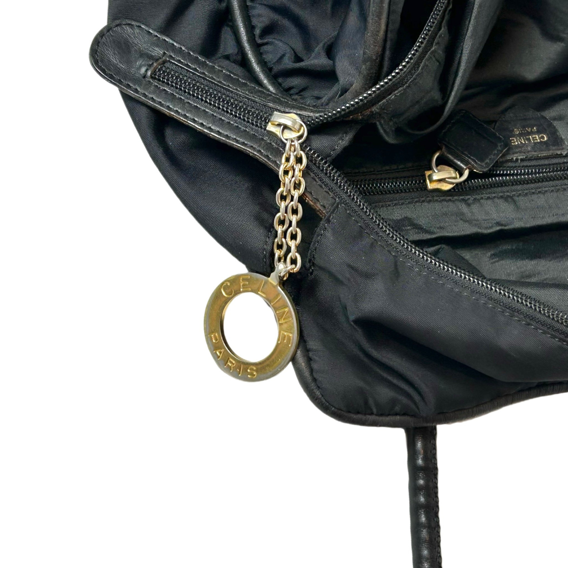 Celine Nylon Shoulder Bag - Image 8