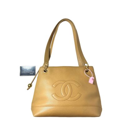 Chanel CC Caviar Tote Bag