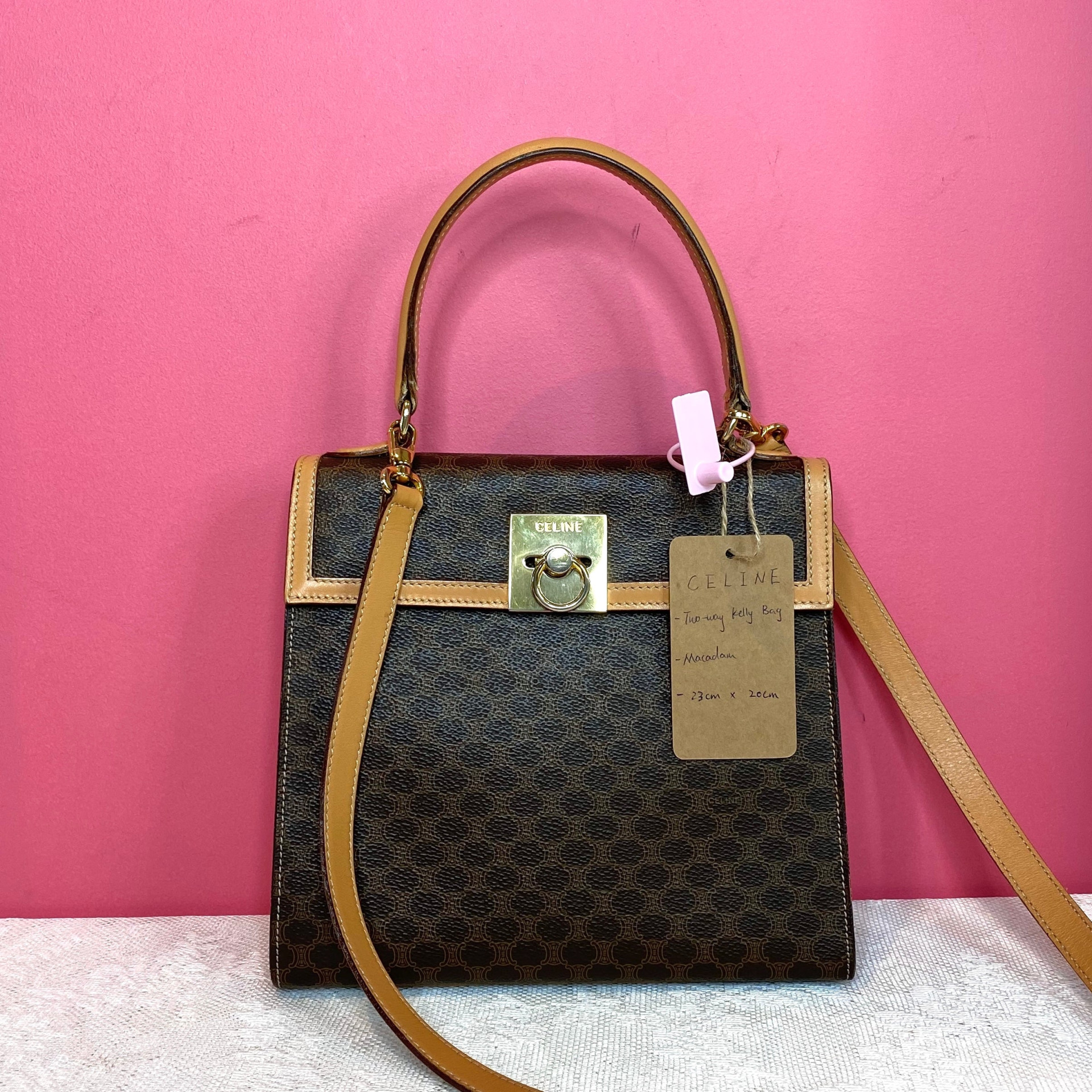 Celine Two Way Kelly Bag