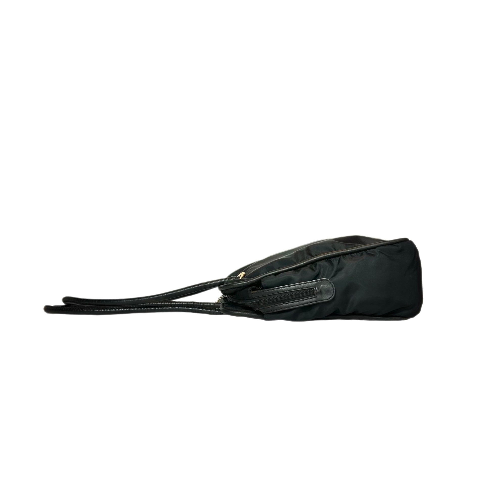 Celine Nylon Shoulder Bag - Image 4