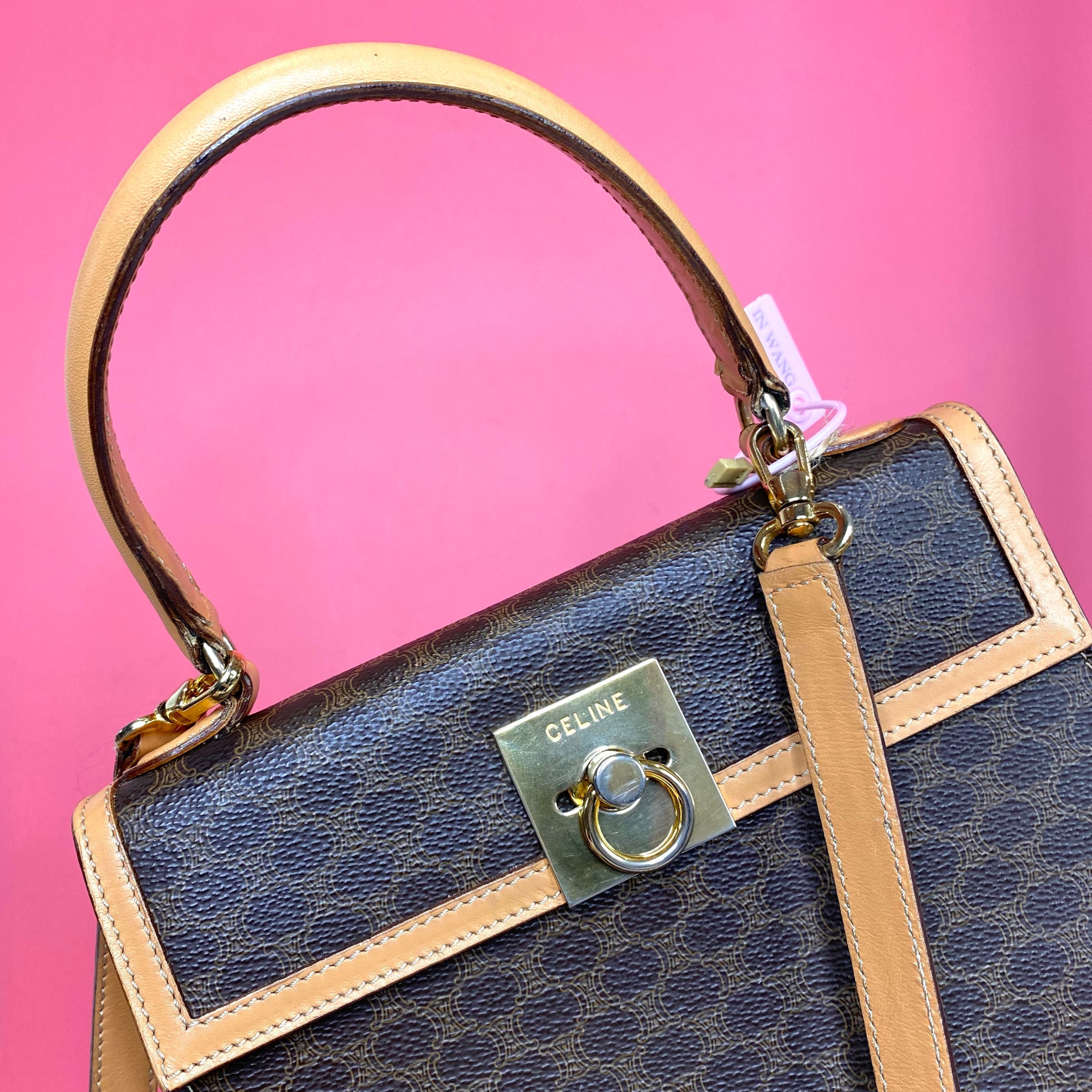 Celine Two Way Kelly Bag - Image 6