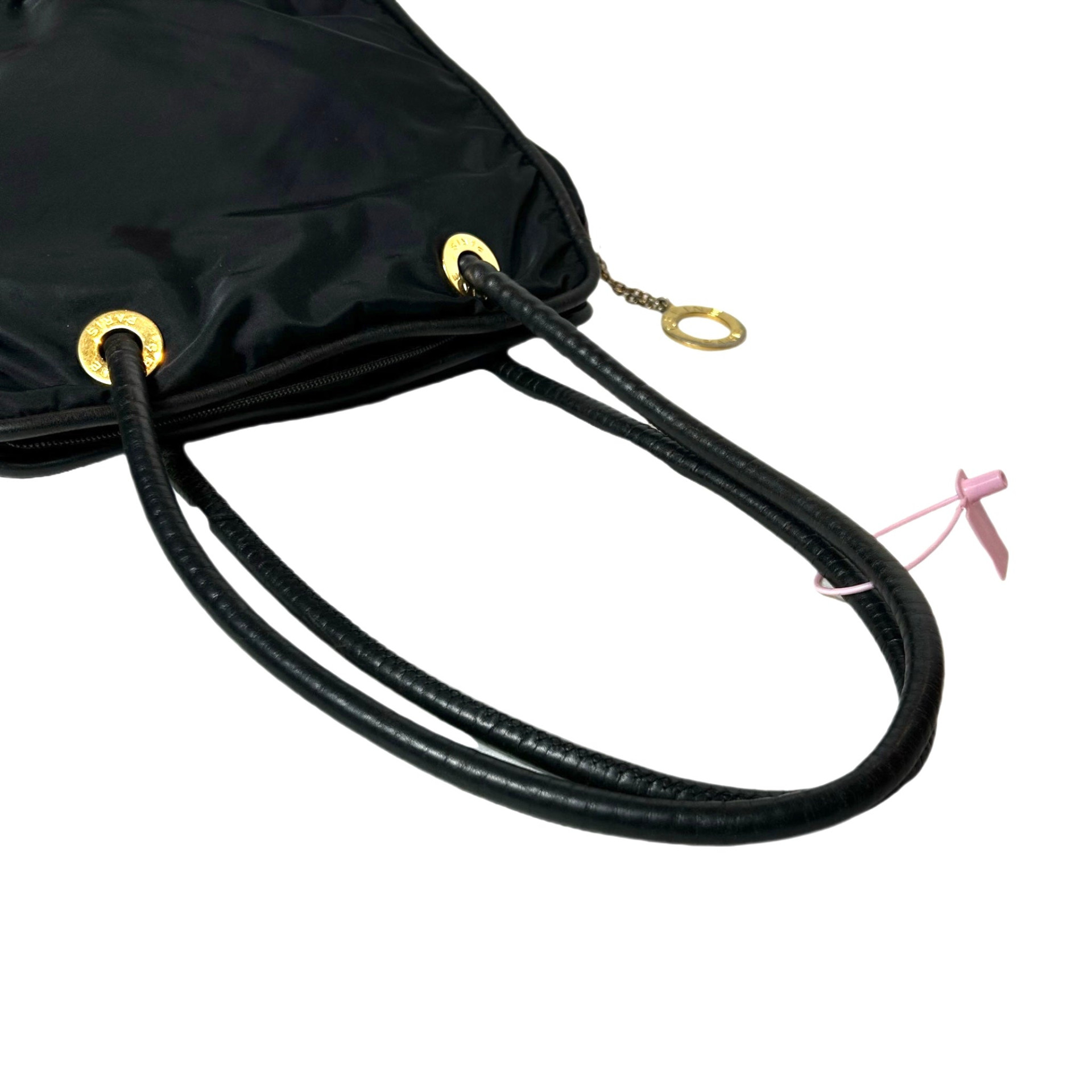 Celine Nylon Shoulder Bag - Image 6
