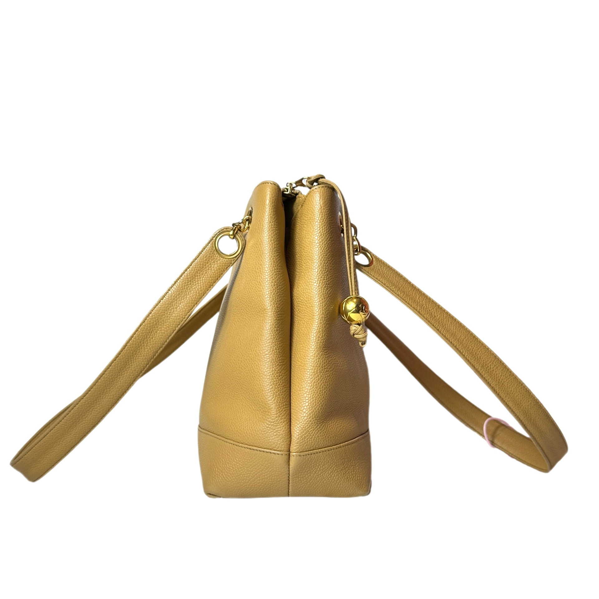 Chanel CC Caviar Tote Bag - Image 3