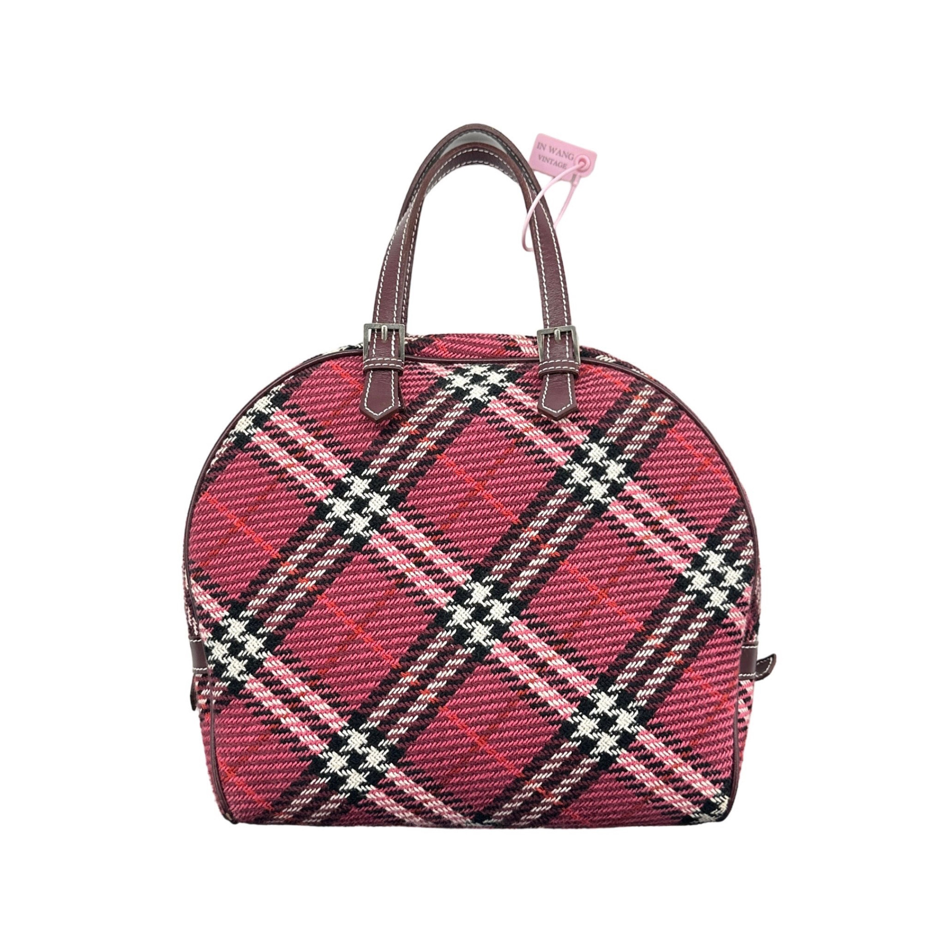 Burberry Plaid Handbag