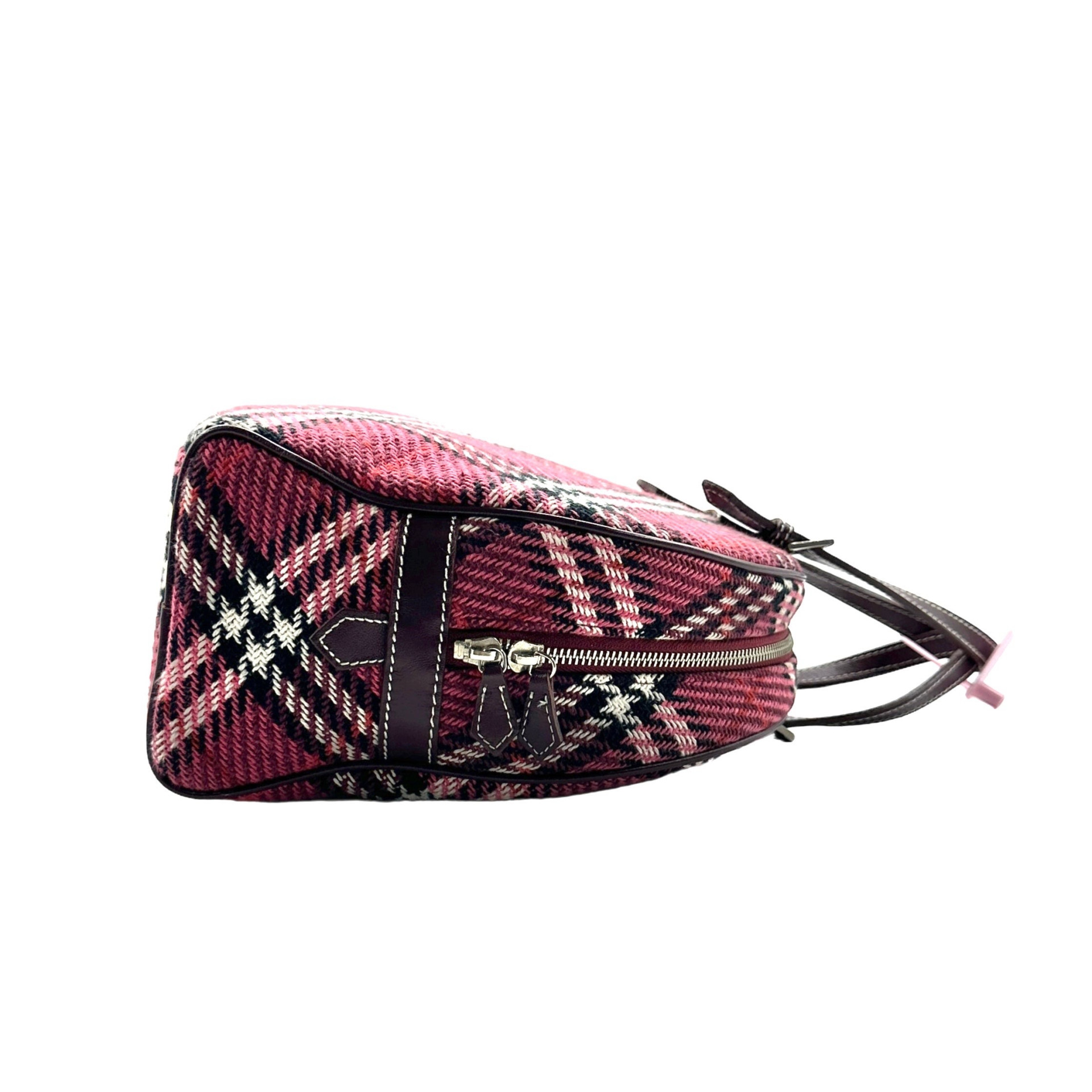Burberry Plaid Handbag - Image 3