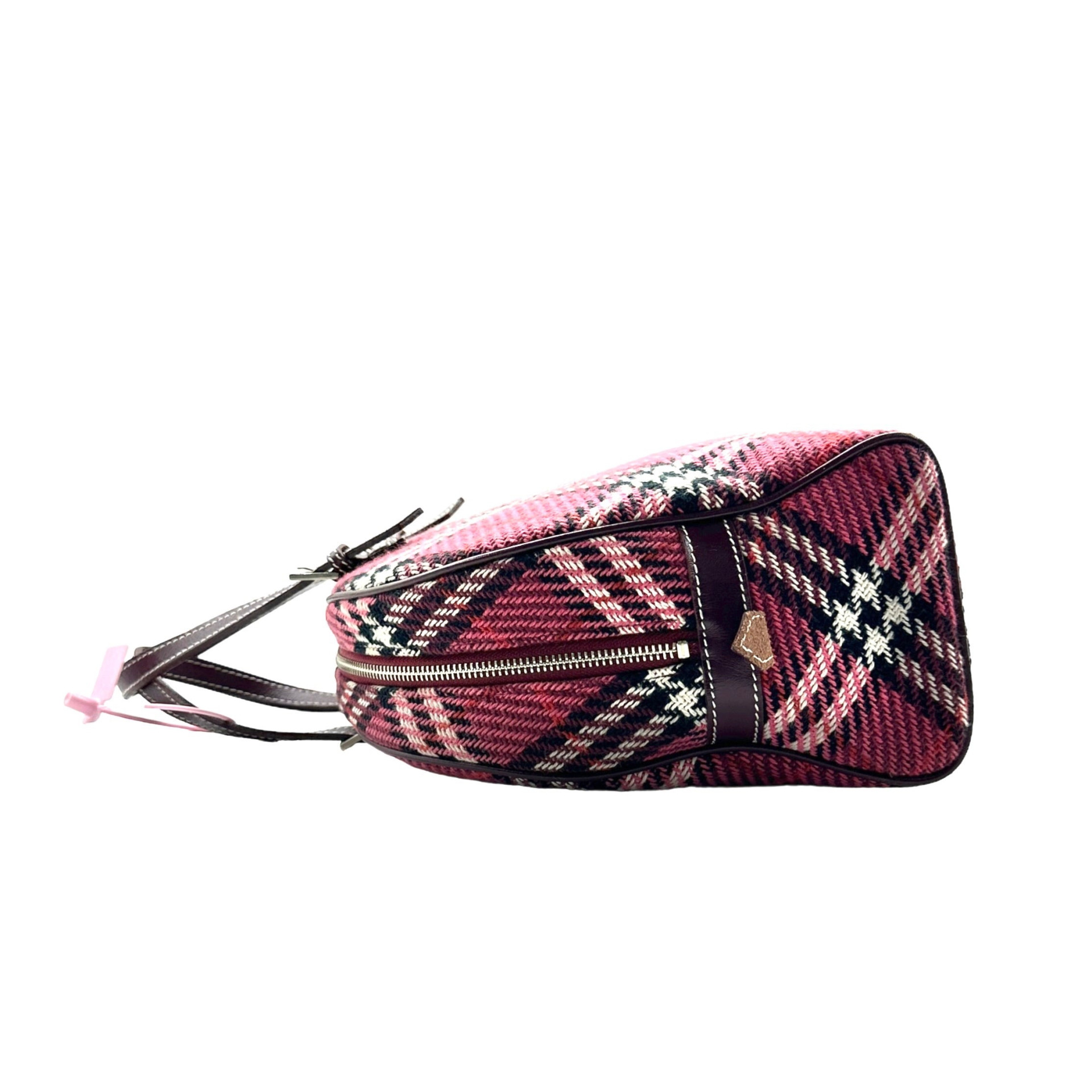 Burberry Plaid Handbag - Image 4