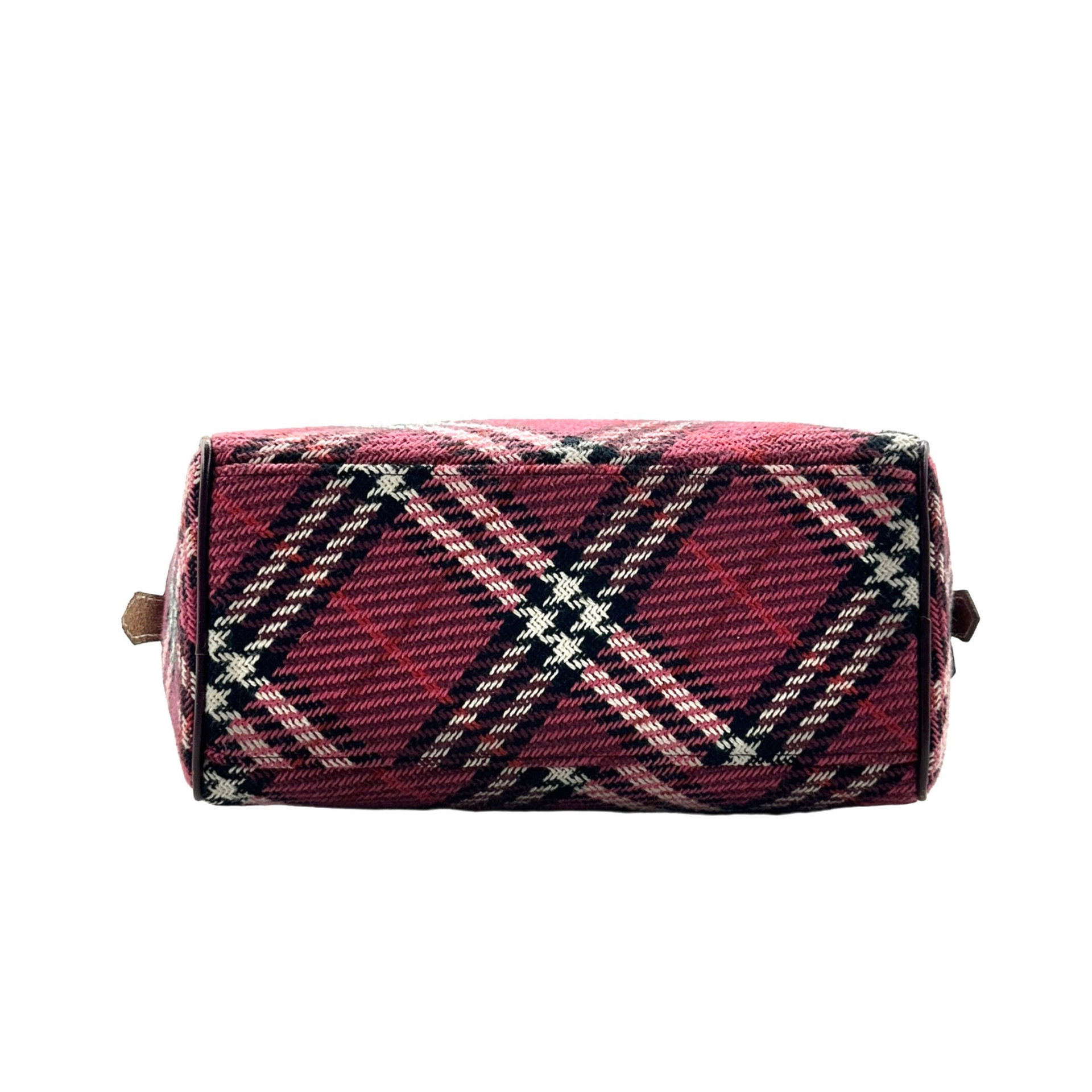 Burberry Plaid Handbag - Image 5
