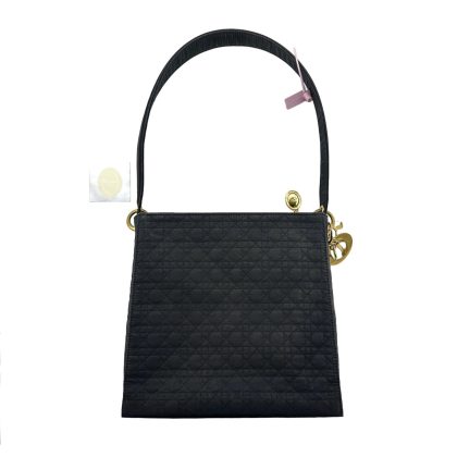 Dior Lady Dior Canvas Shoulder Bag