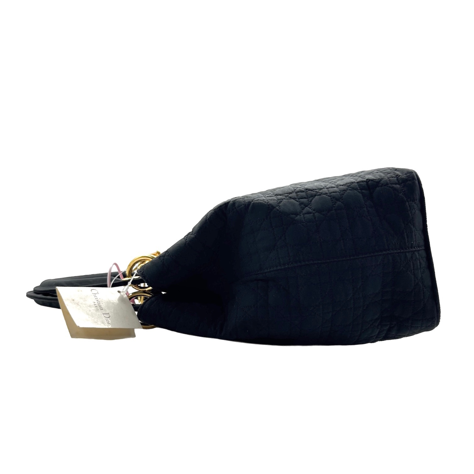 Dior Lady Dior Canvas Handbag - Image 4
