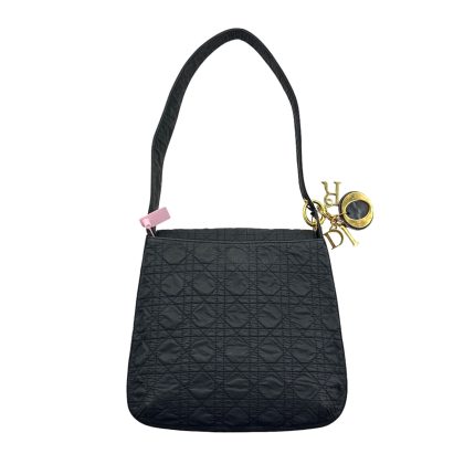 Dior Lady Dior Nylon Shoulder Bag