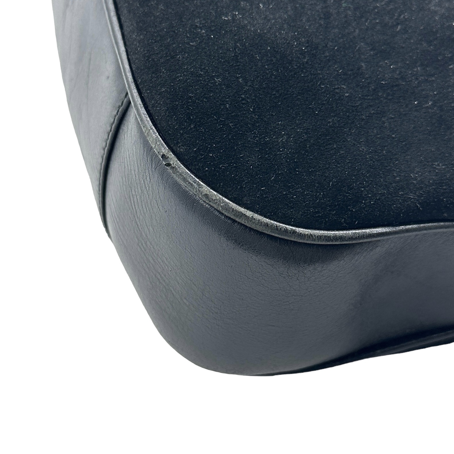 Gucci Bamboo Top Handle Suede Handbag - Image 8
