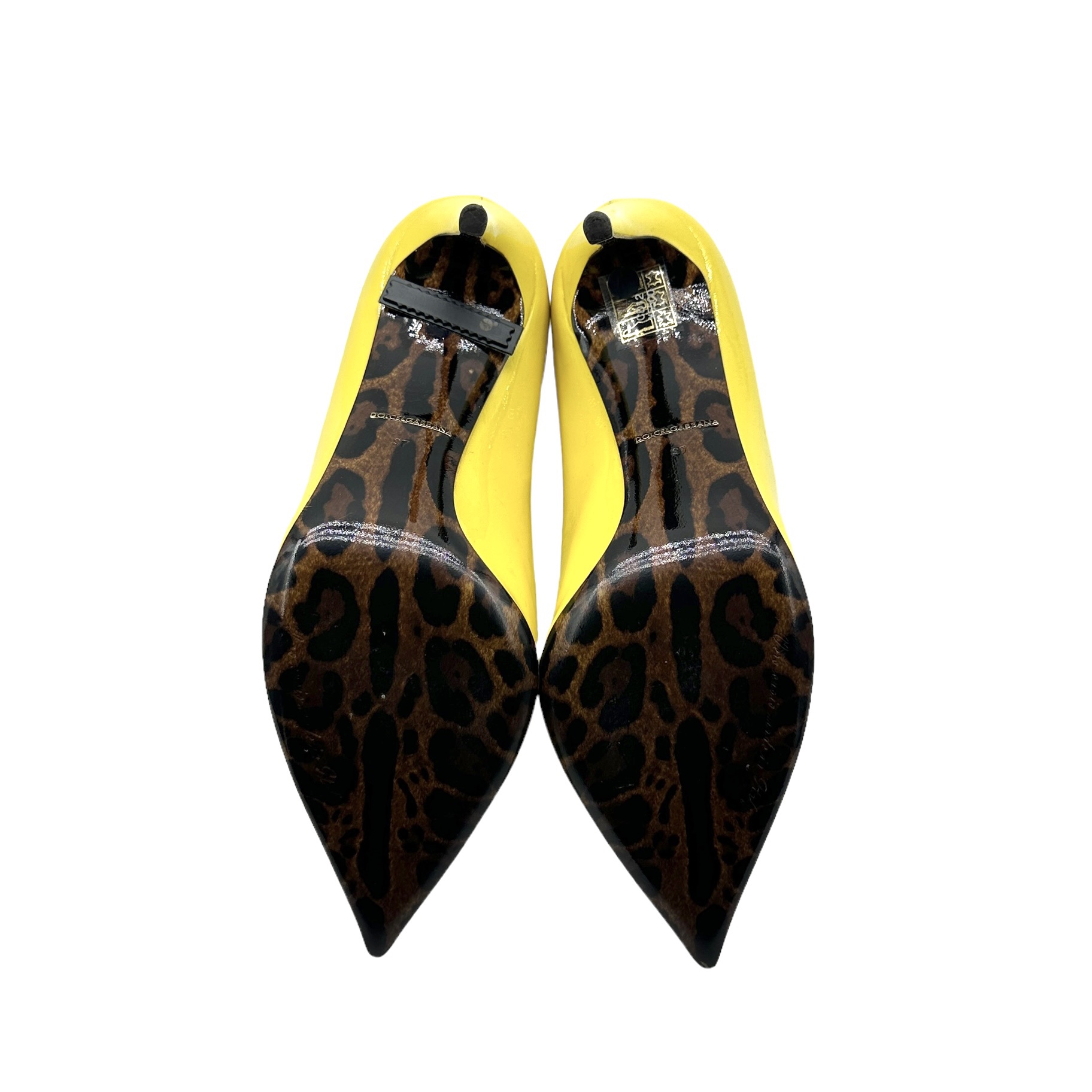 Dolce & Gabbana Patent Leather Heels 37 - Image 6