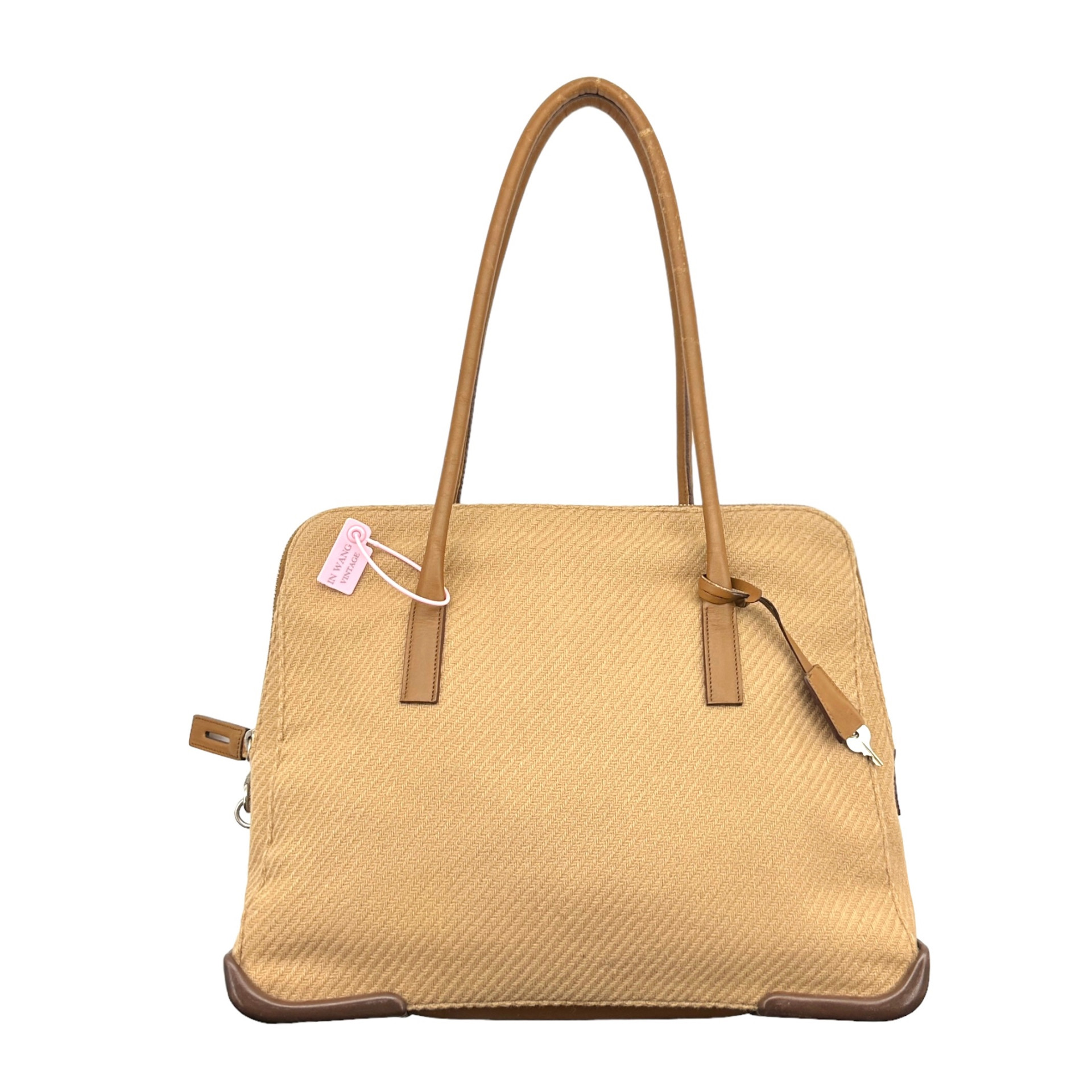 Prada Wool Shoulder Bag