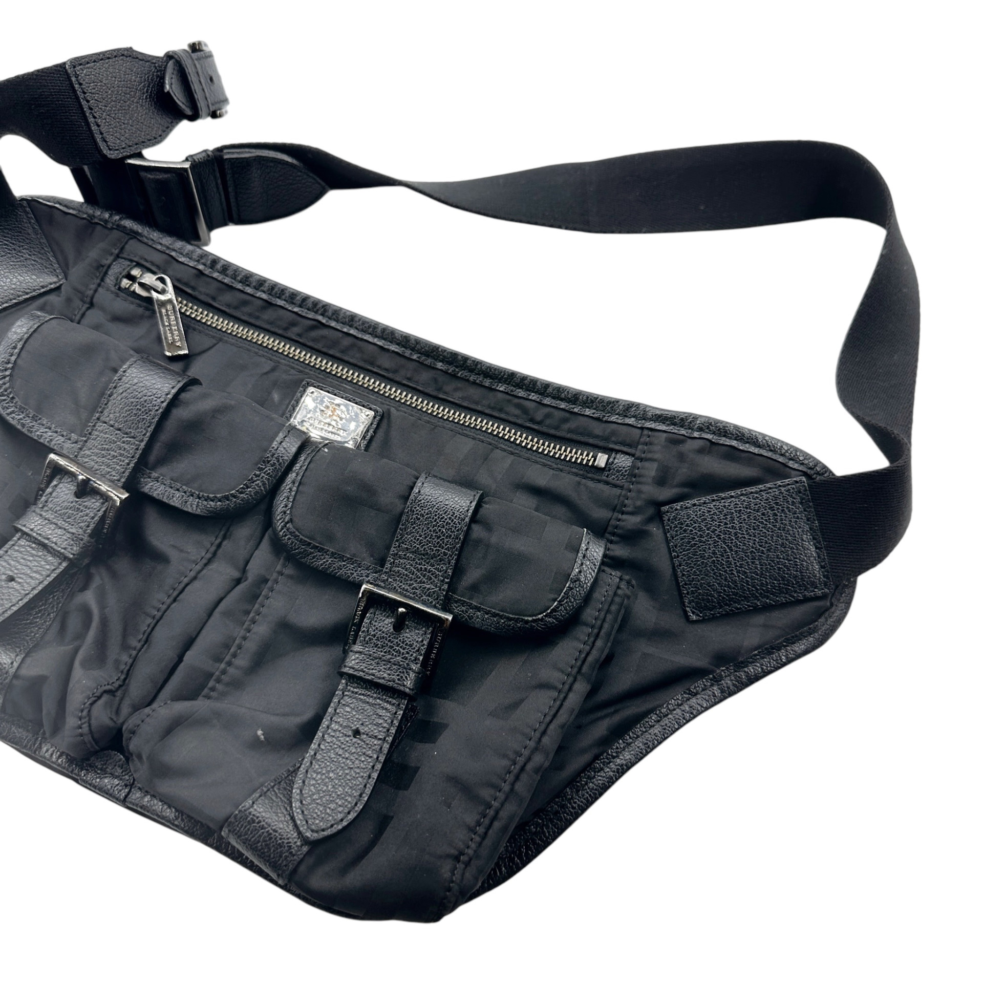 Burberry Two Way Nylon Waist Bag - Image 3