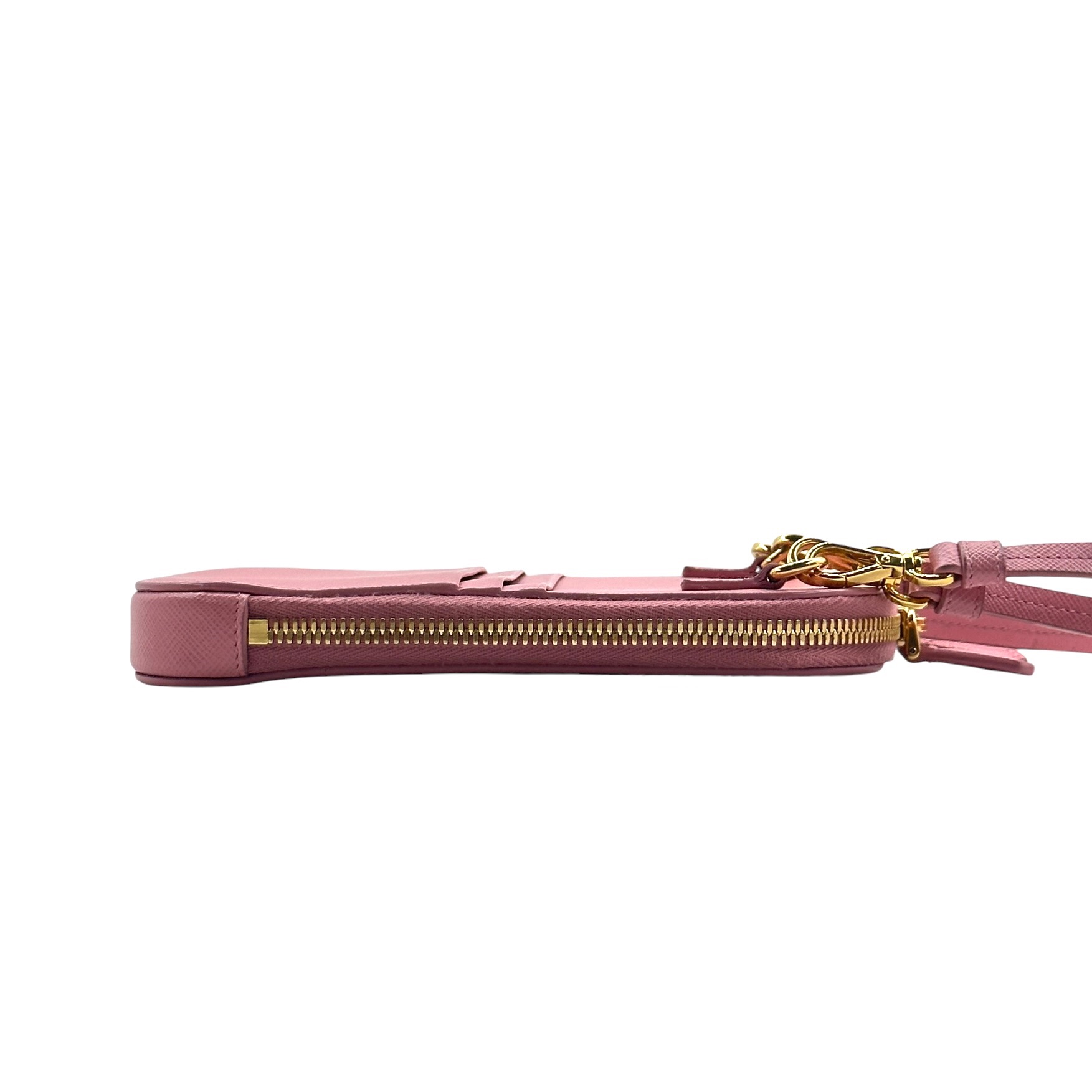 Prada Saffiano Leather Mini Two Way Bag - Image 3